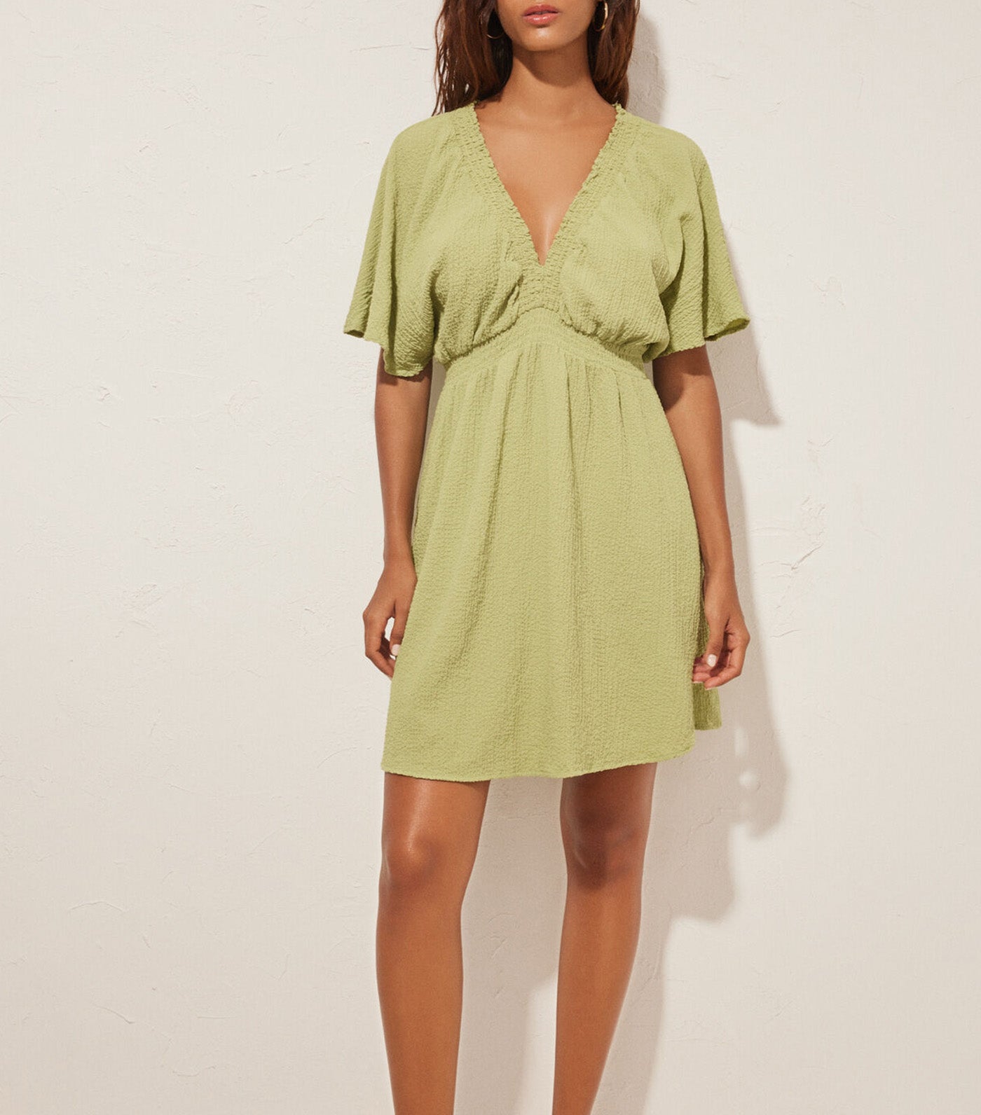 Textured Tunic Green