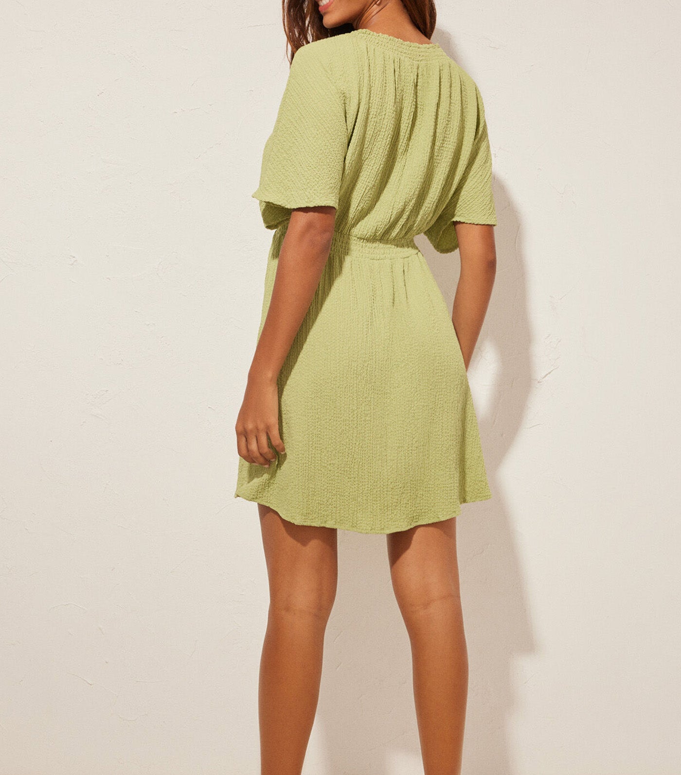 Textured Tunic Green