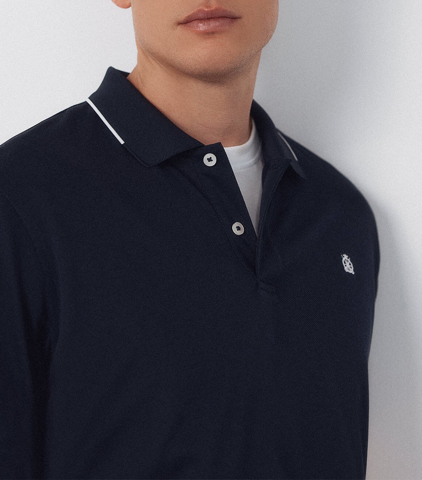 Coolmax® Jacquard Collar Polo Shirt