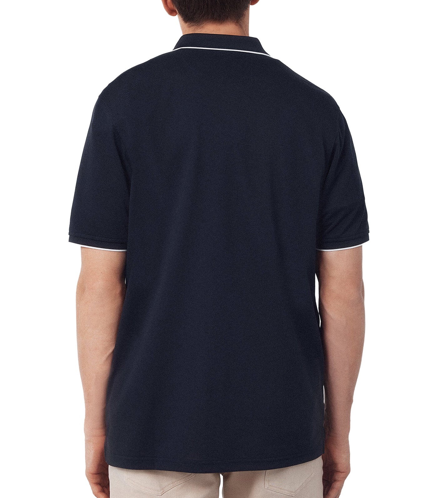 Coolmax® Jacquard Collar Polo Shirt