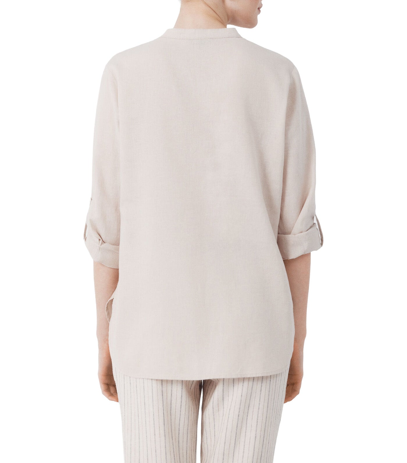 Rustic Long-Sleeved Shirt Sand