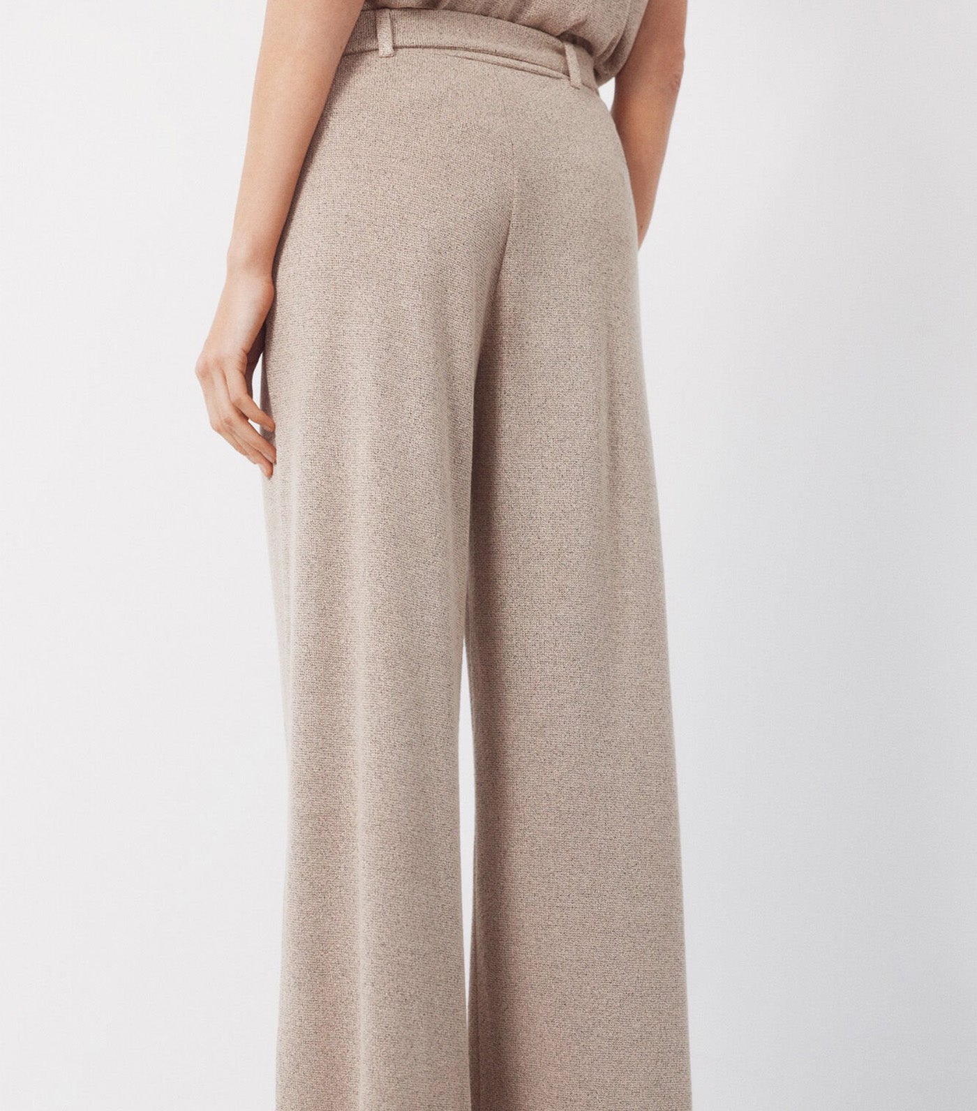 Rustic Jersey-Knit Trousers