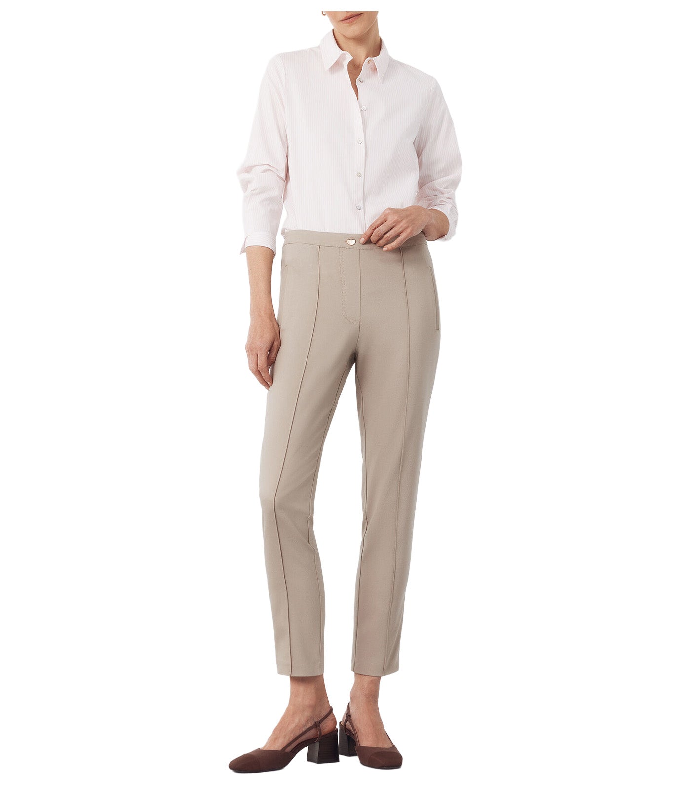 Skinny Stretch Trousers