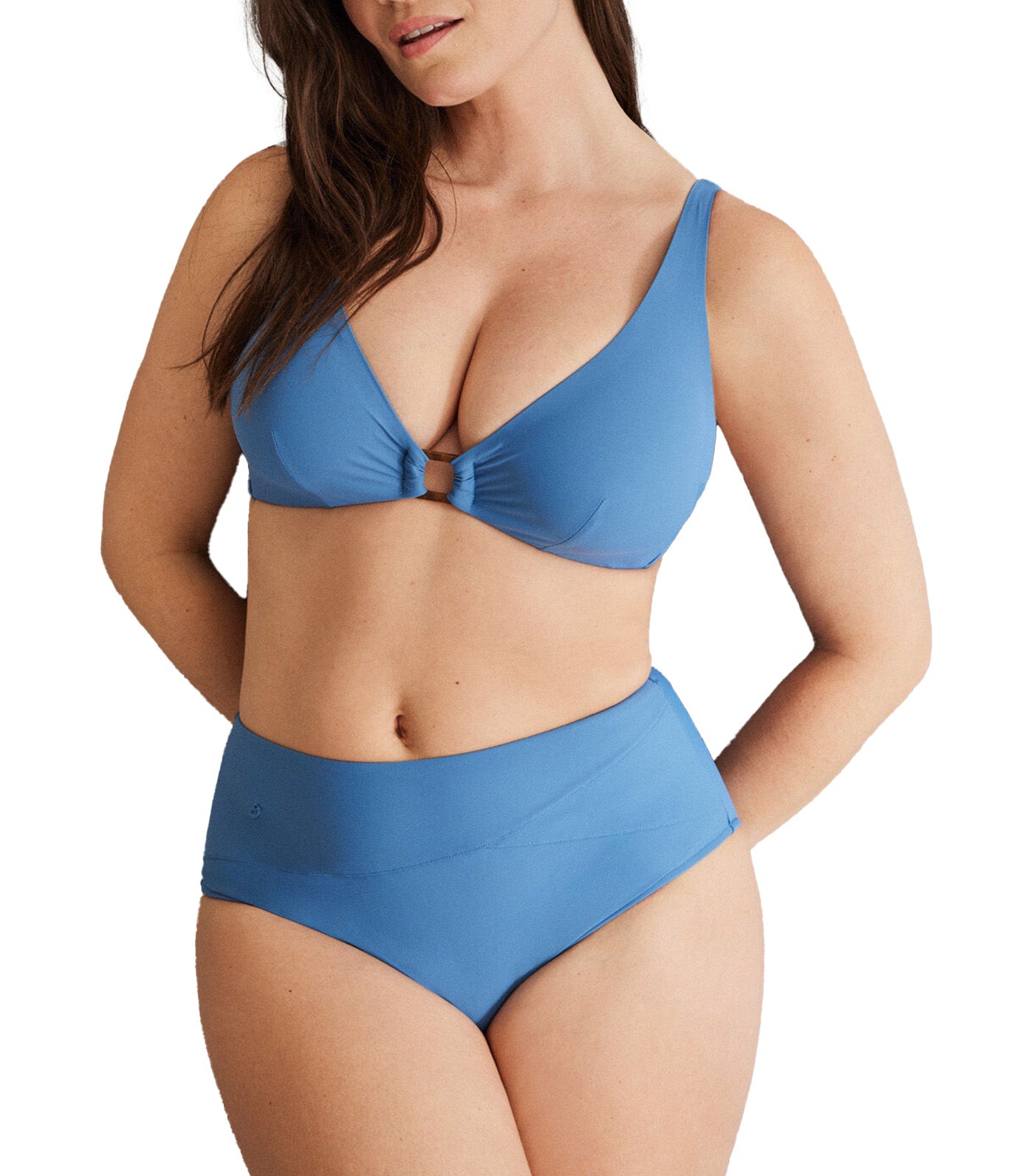 High-Shaping Bikini Panty Light Blue