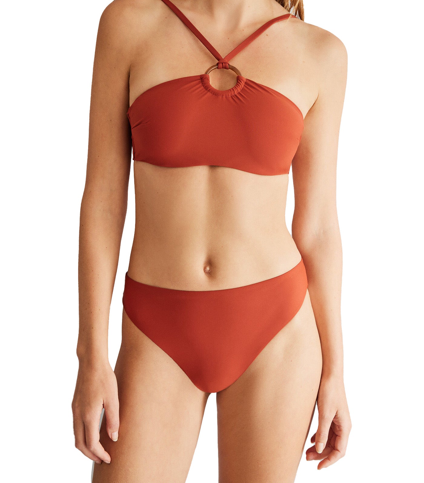 High Bikini Panty Orange