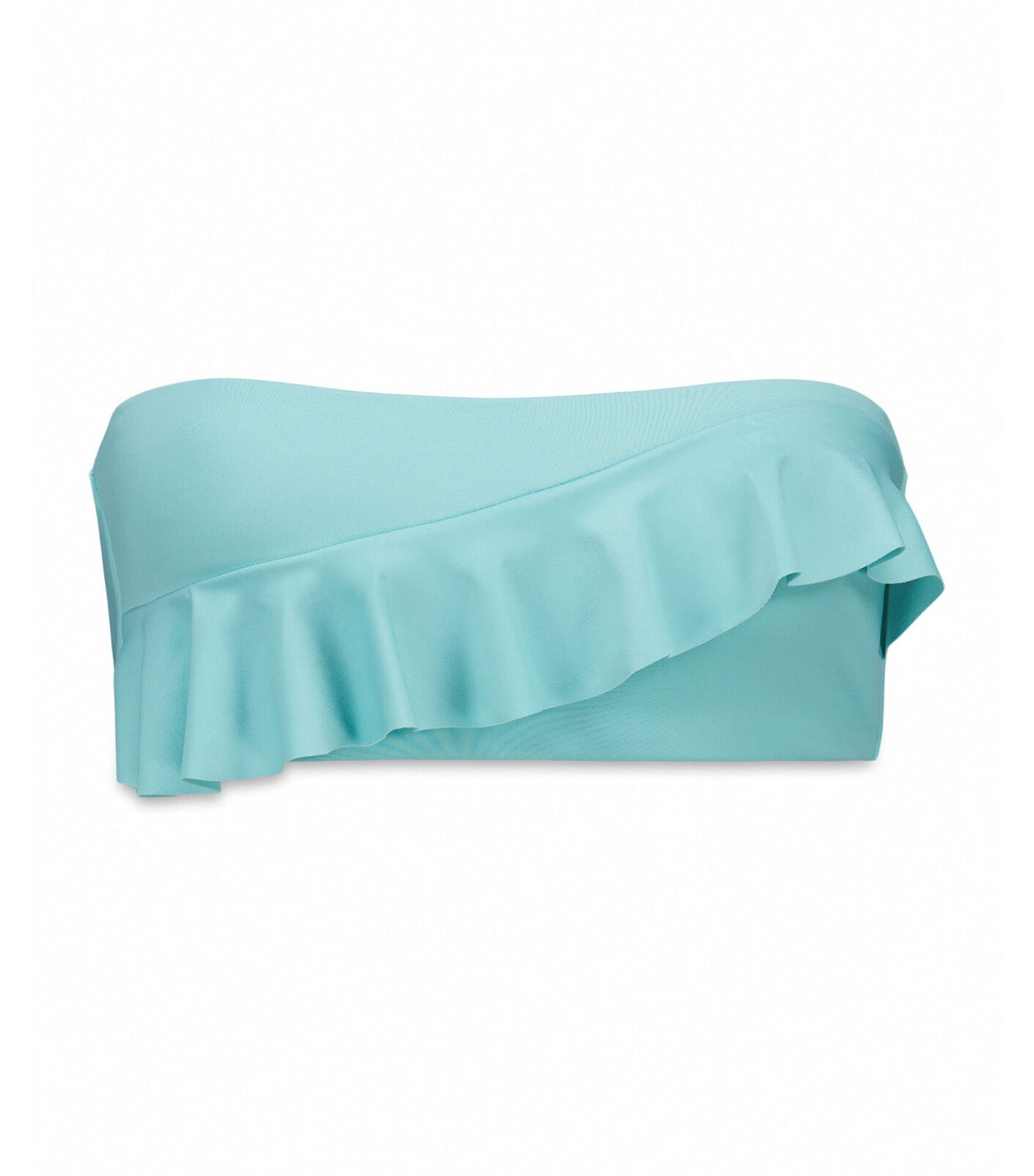 Padded Ruffles Bandeau Bikini Top