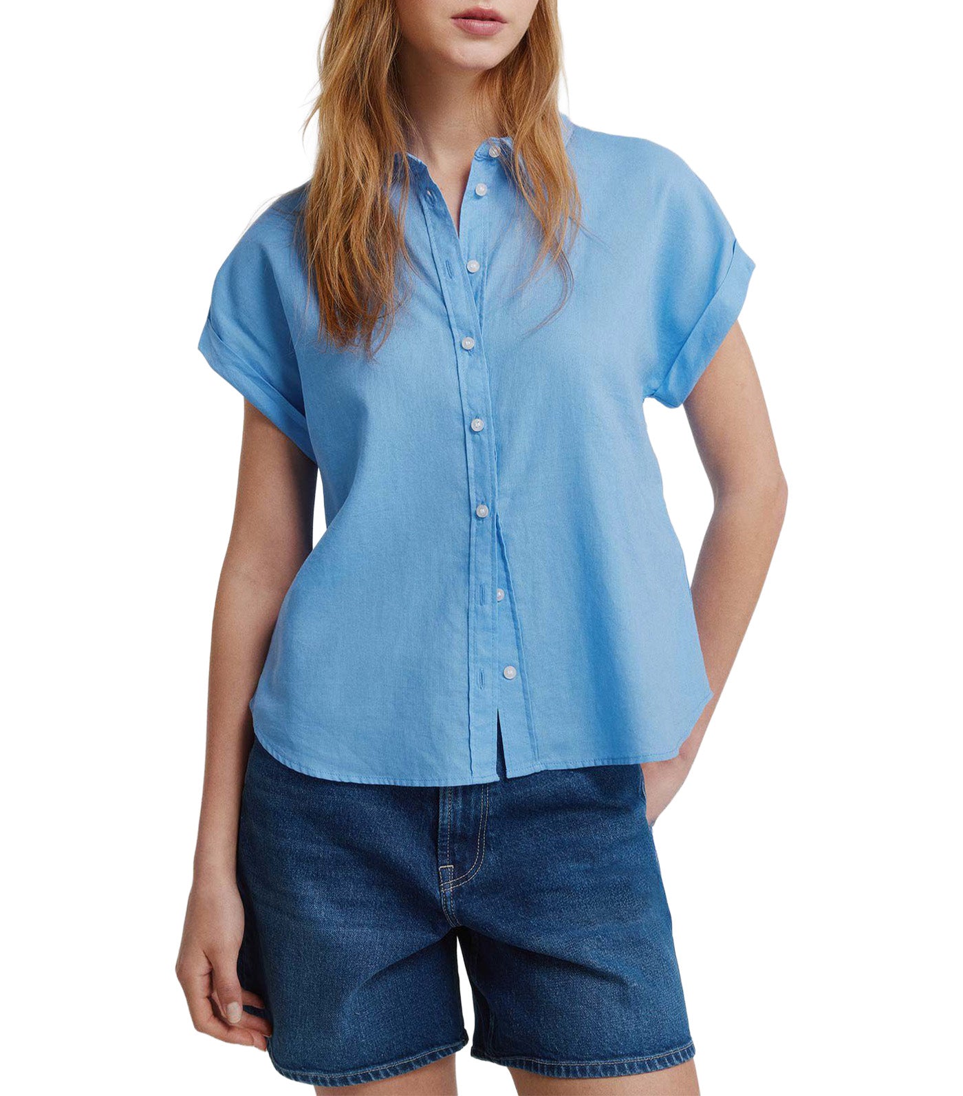 Oxford Basic Shirt Turquoise
