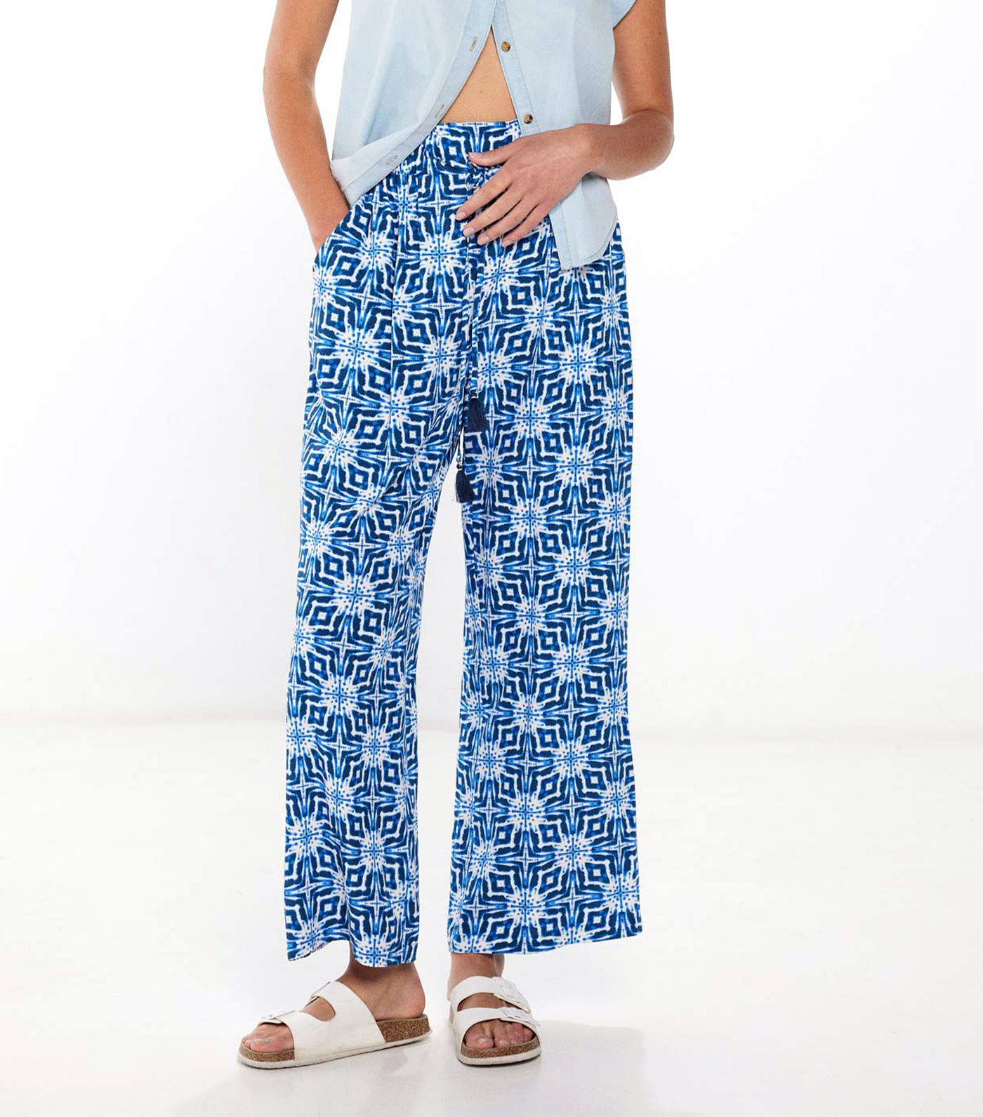 Rustic Palazzo Pants