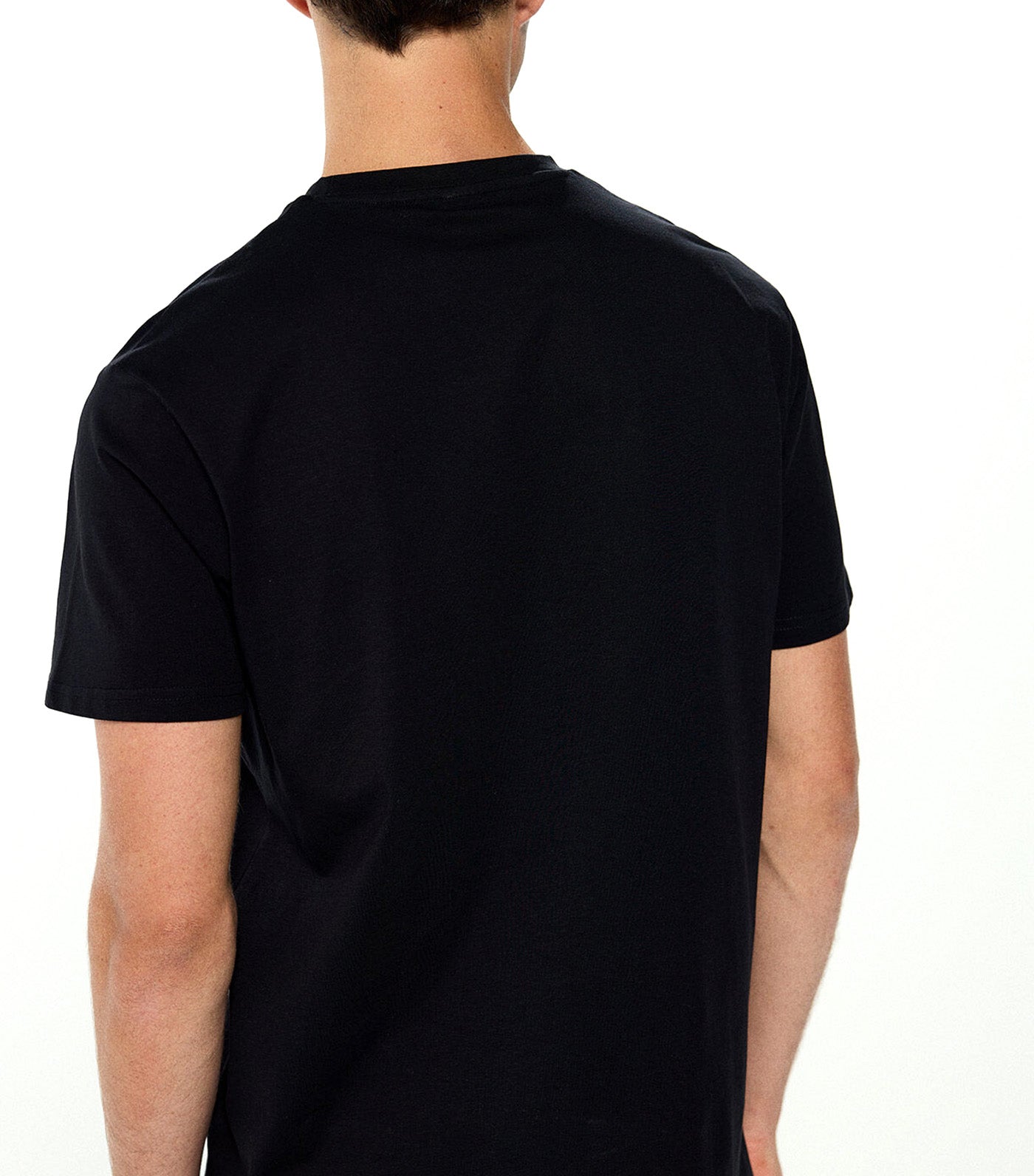 Basic Round Neck T-Shirt Black