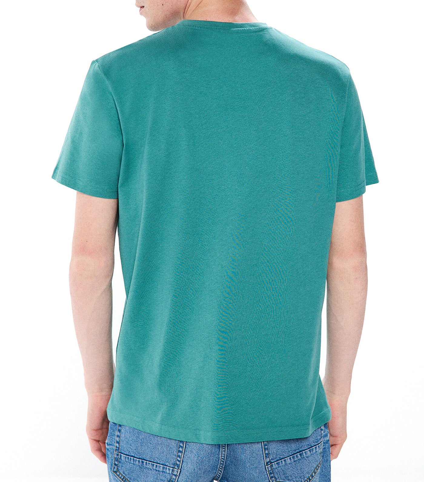 Basic Round Neck T-Shirt Green