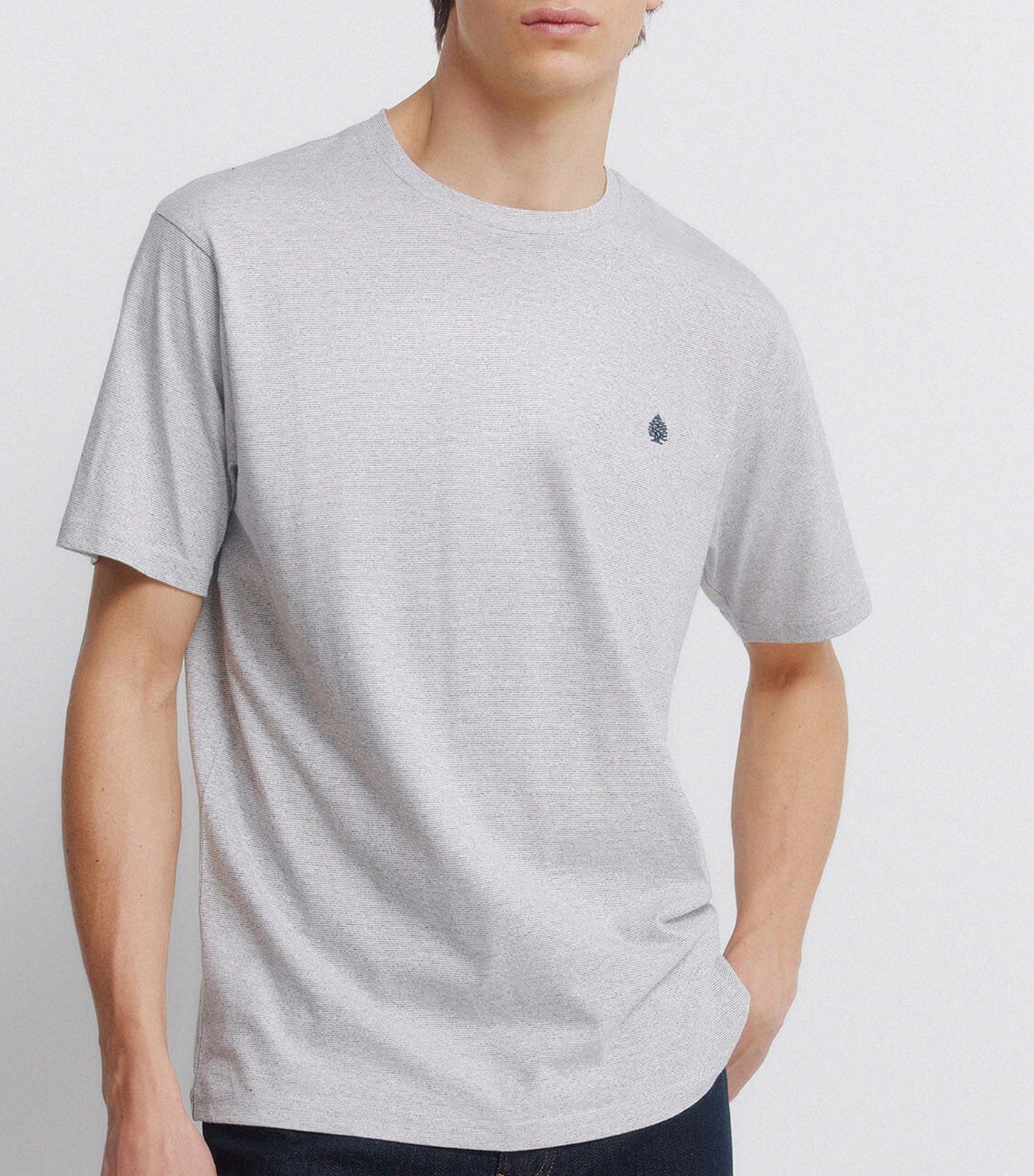 Micro-Striped T-Shirt