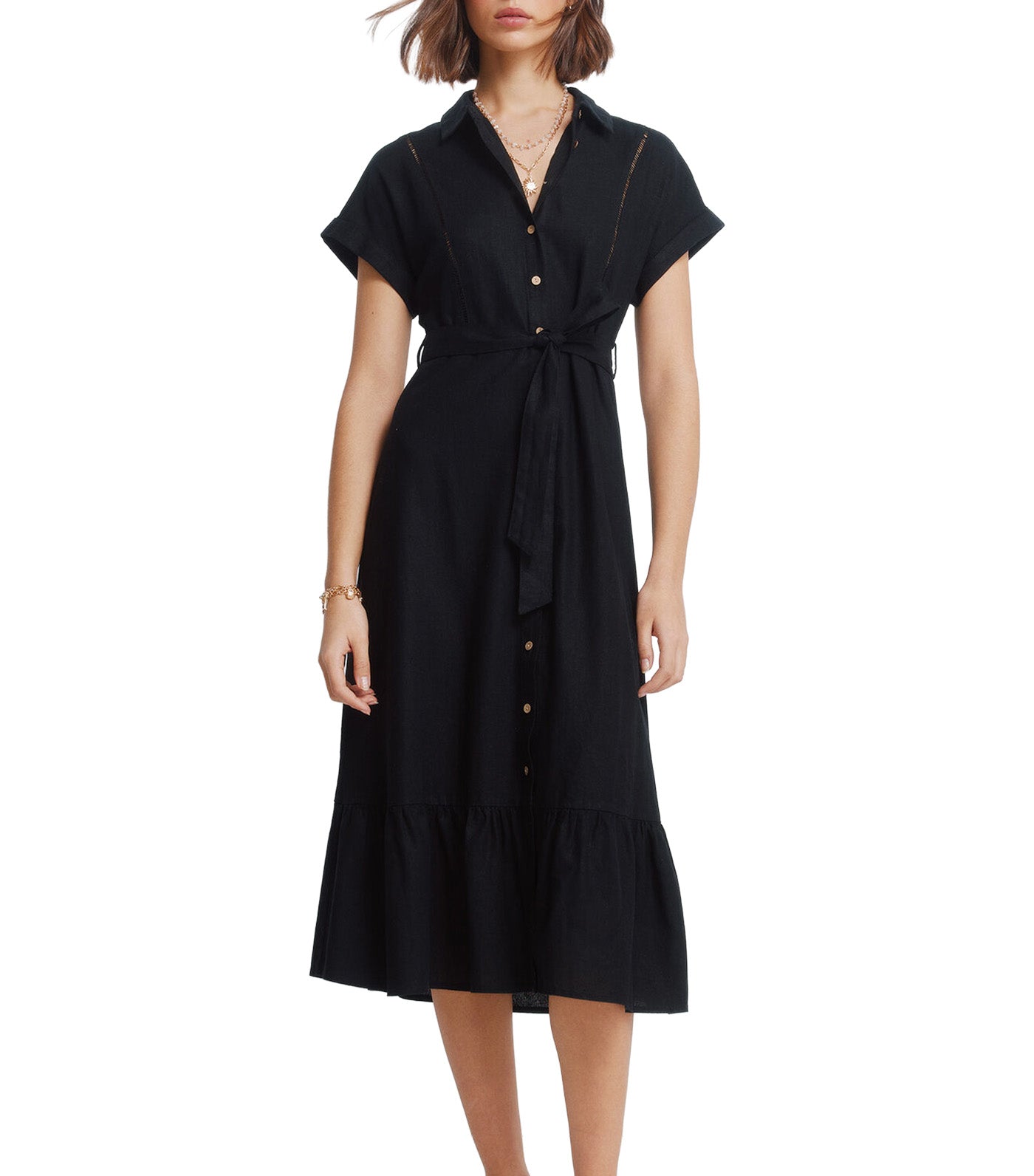 Linen Shirt Dress