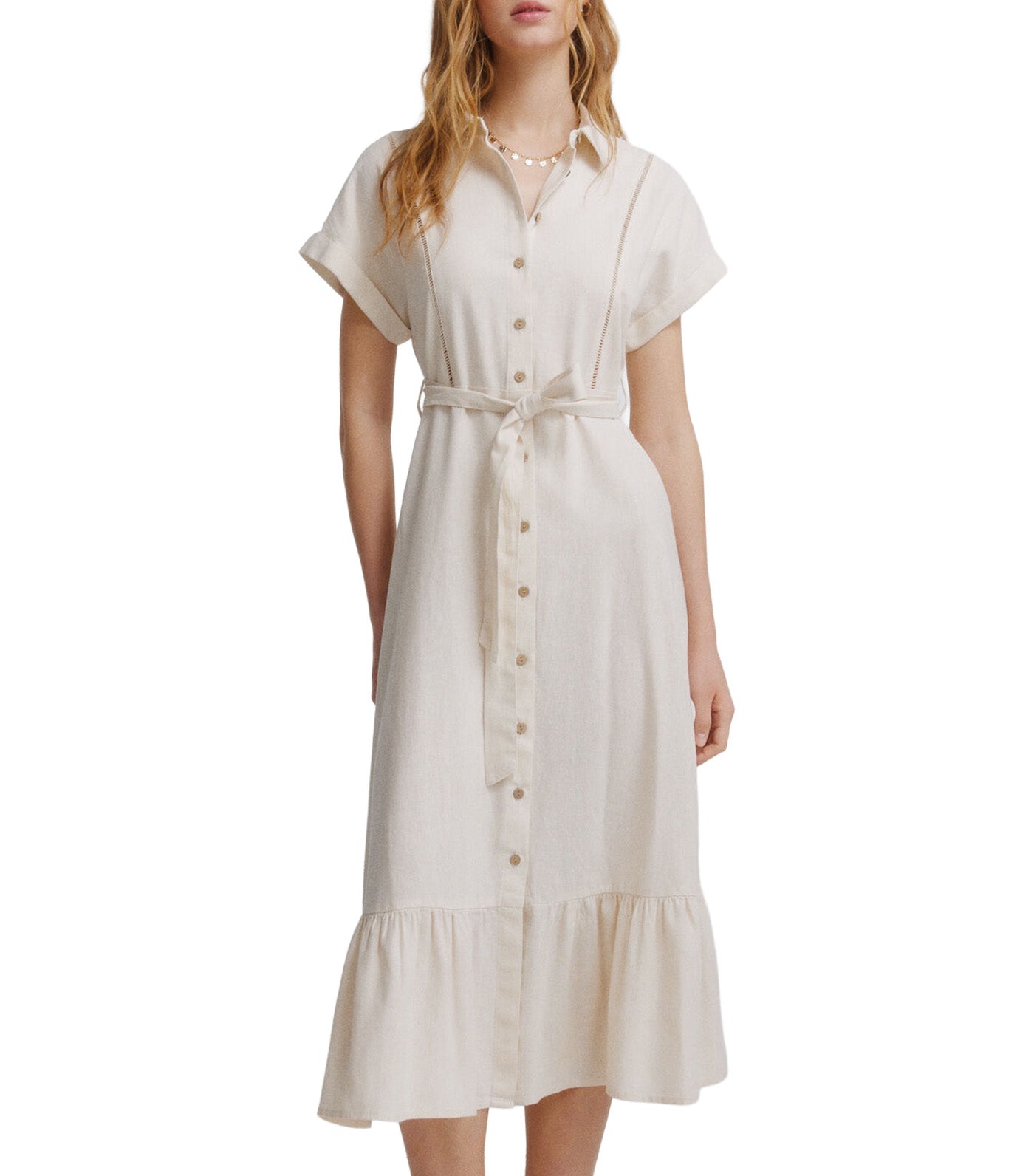 Linen Shirt Dress