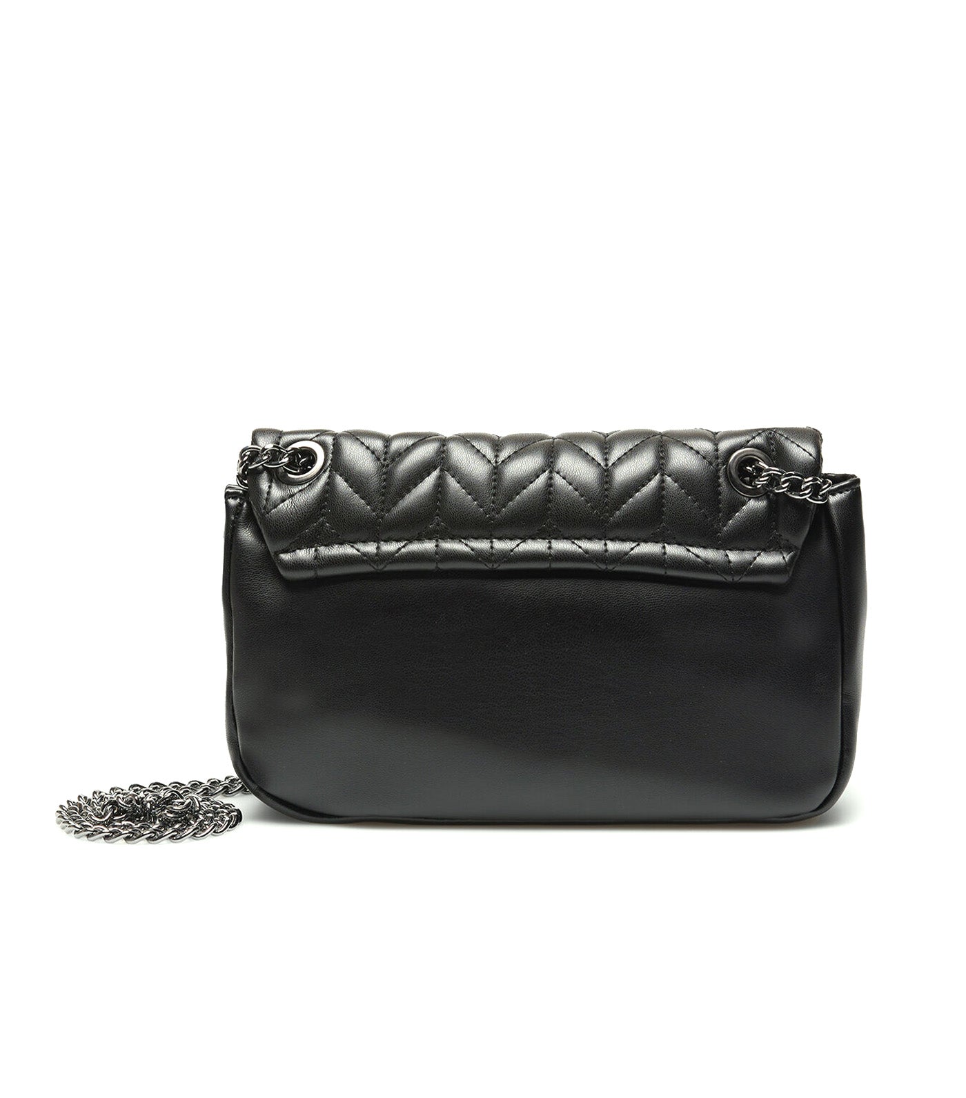 Quilted Crossbody Bag
 Black