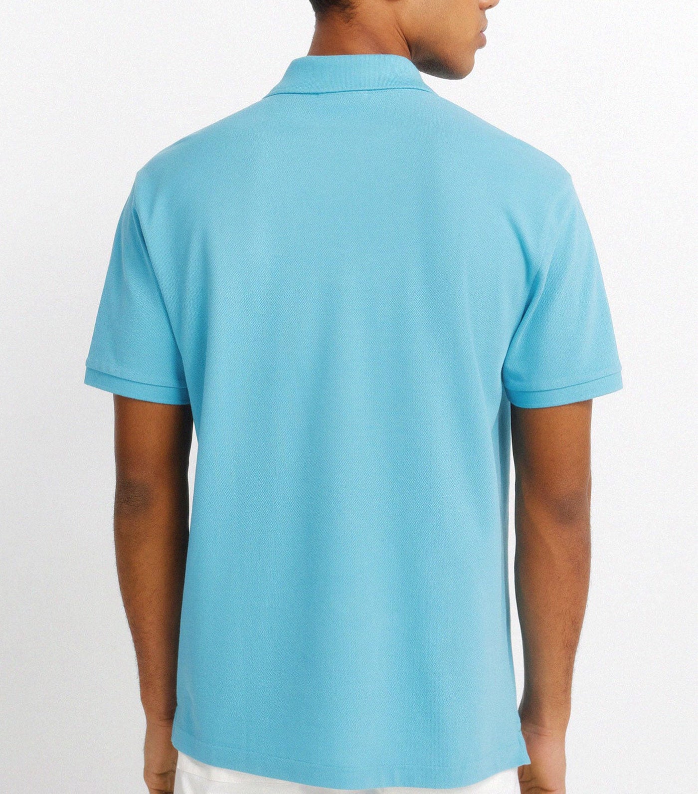 Springfield Basic Regular Fit Polo Shirt Blue