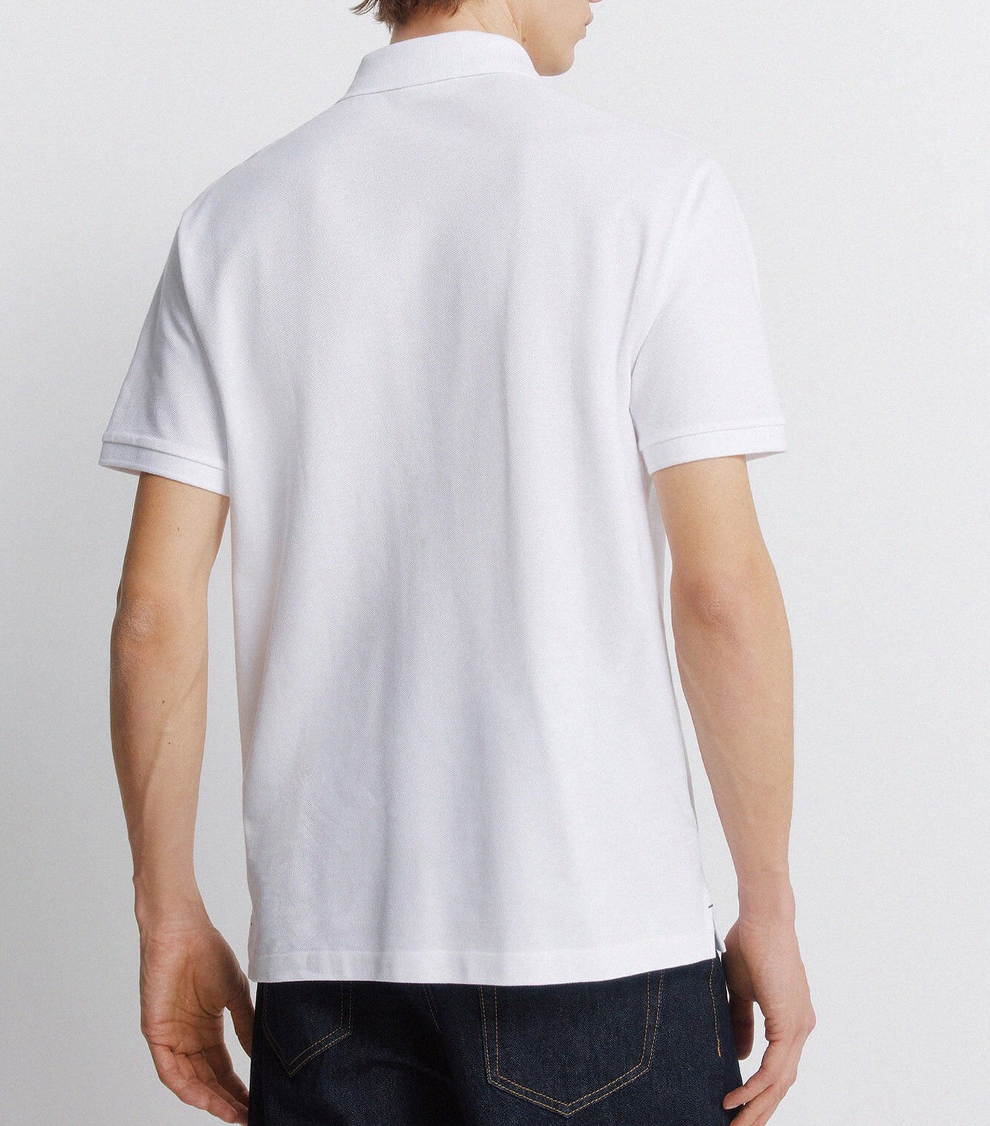 Springfield Regular Fit Basic Polo Shirt White