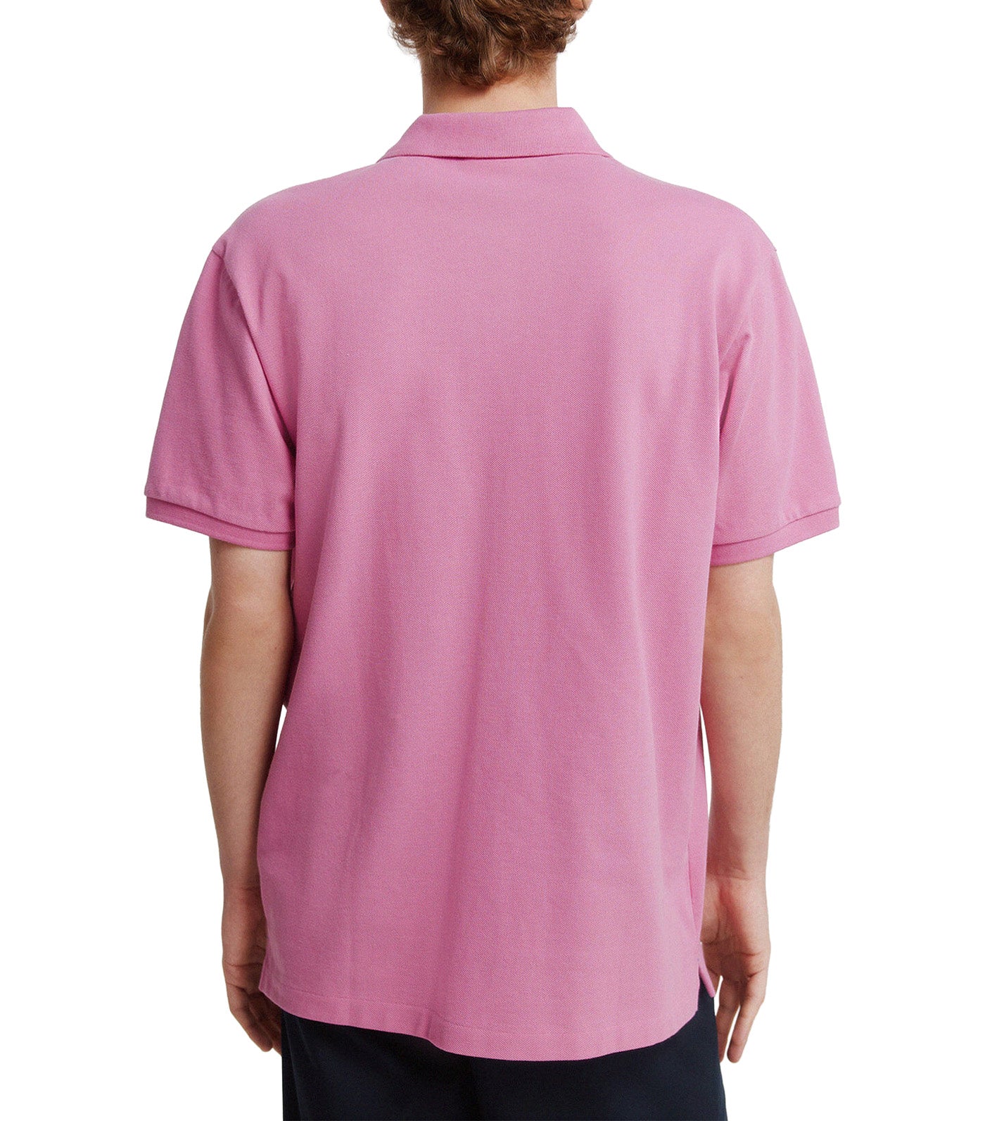 Basic Regular Fit Polo Shirt Pink