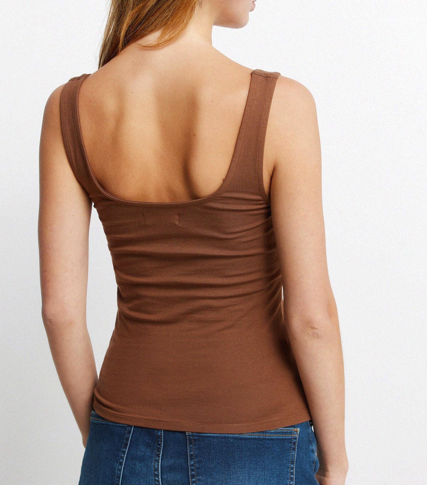 Double Fabric Vest Top
