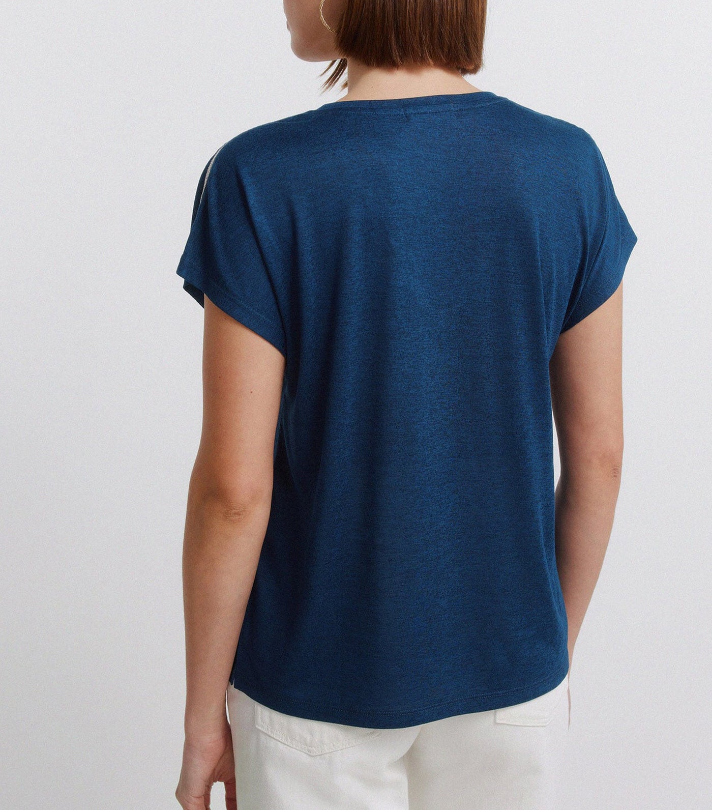 Springfield Batwing Sleeve T-Shirt Dark Blue