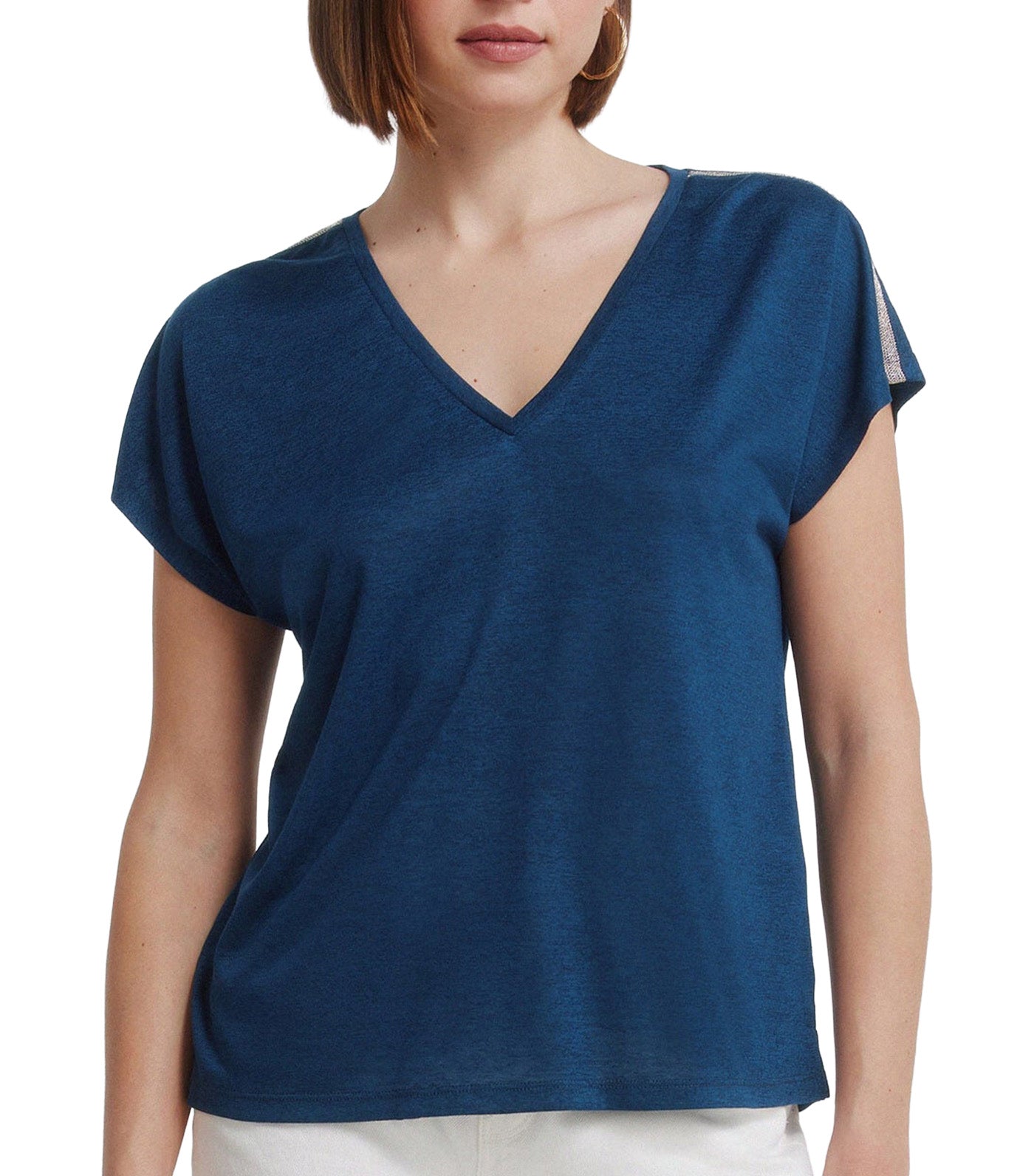 Springfield Batwing Sleeve T-Shirt Dark Blue