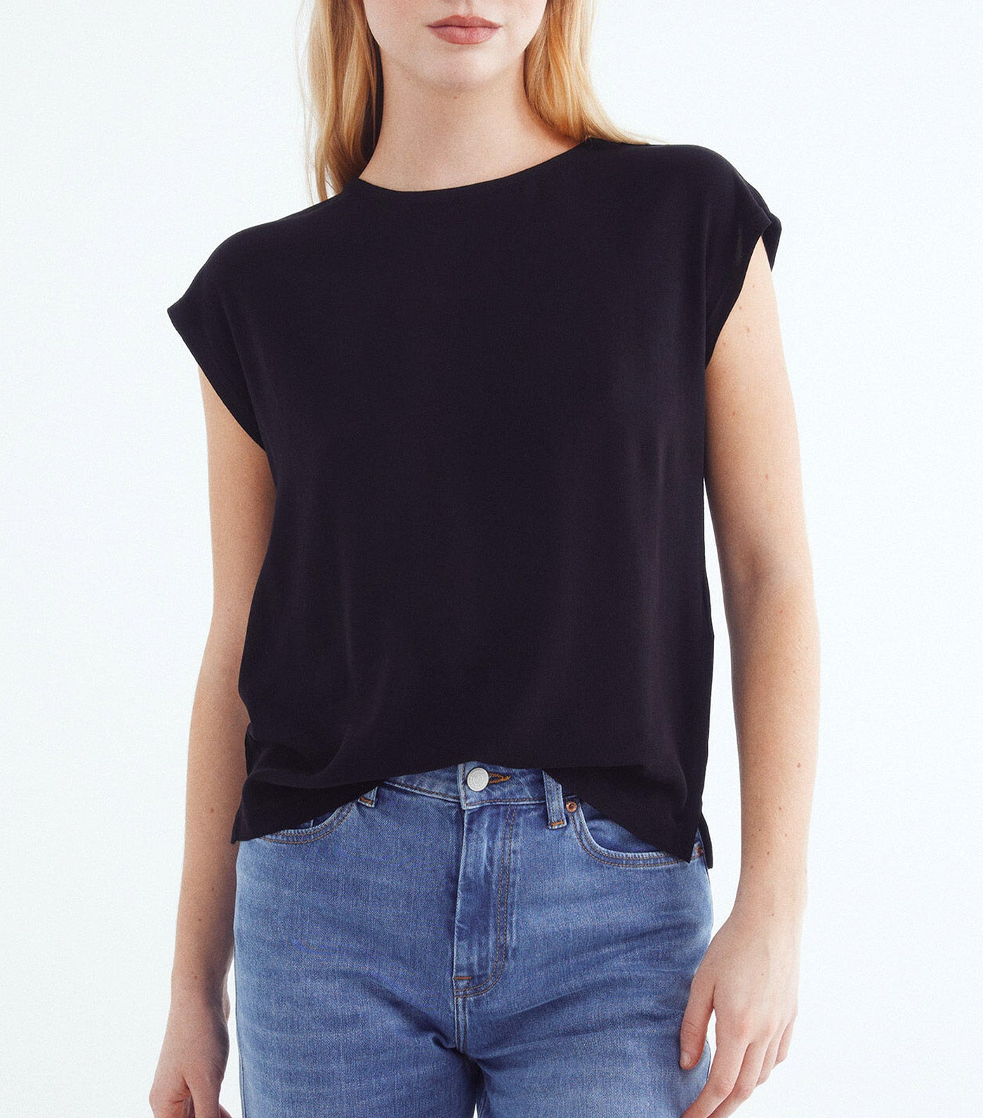 Plain Viscose T-Shirt
