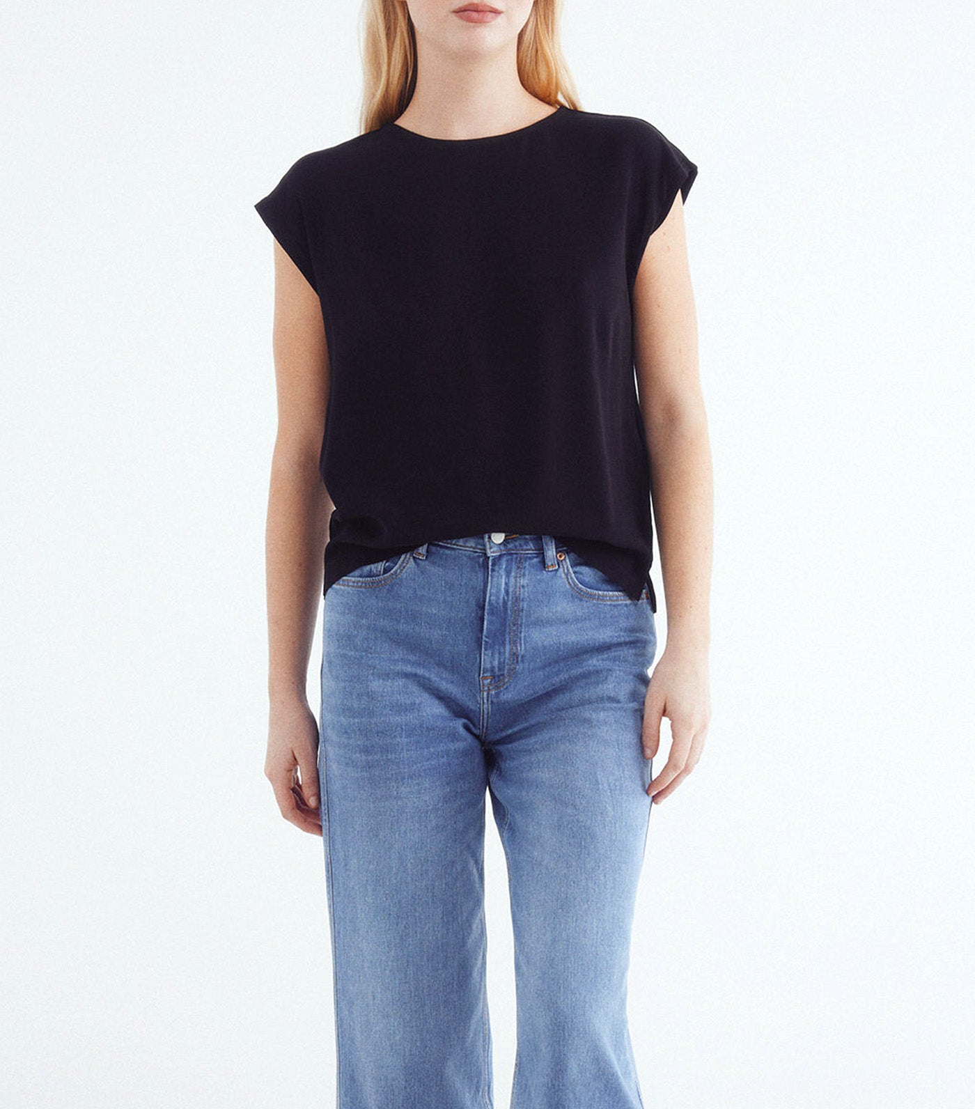 Plain Viscose T-Shirt