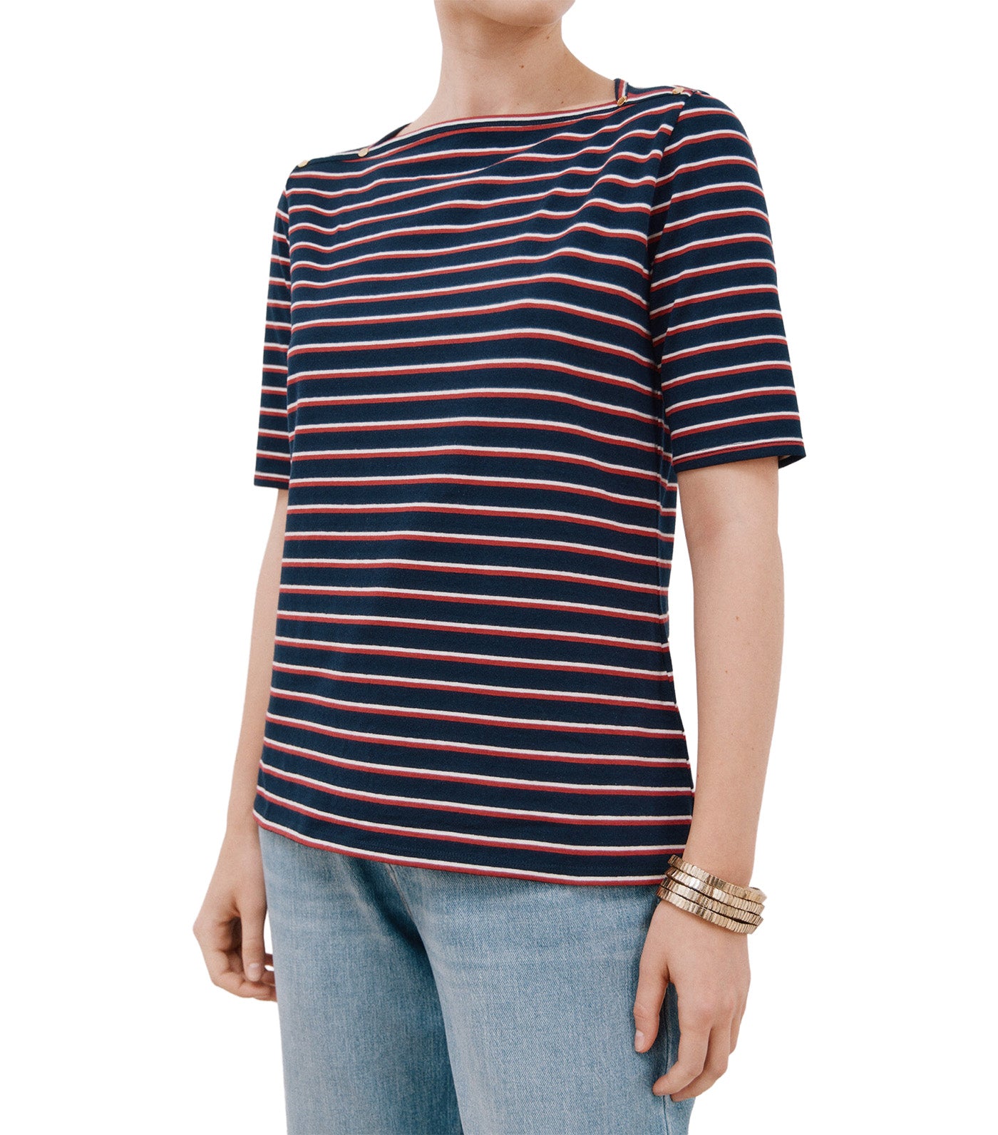 Essential Boat Neck T-Shirt