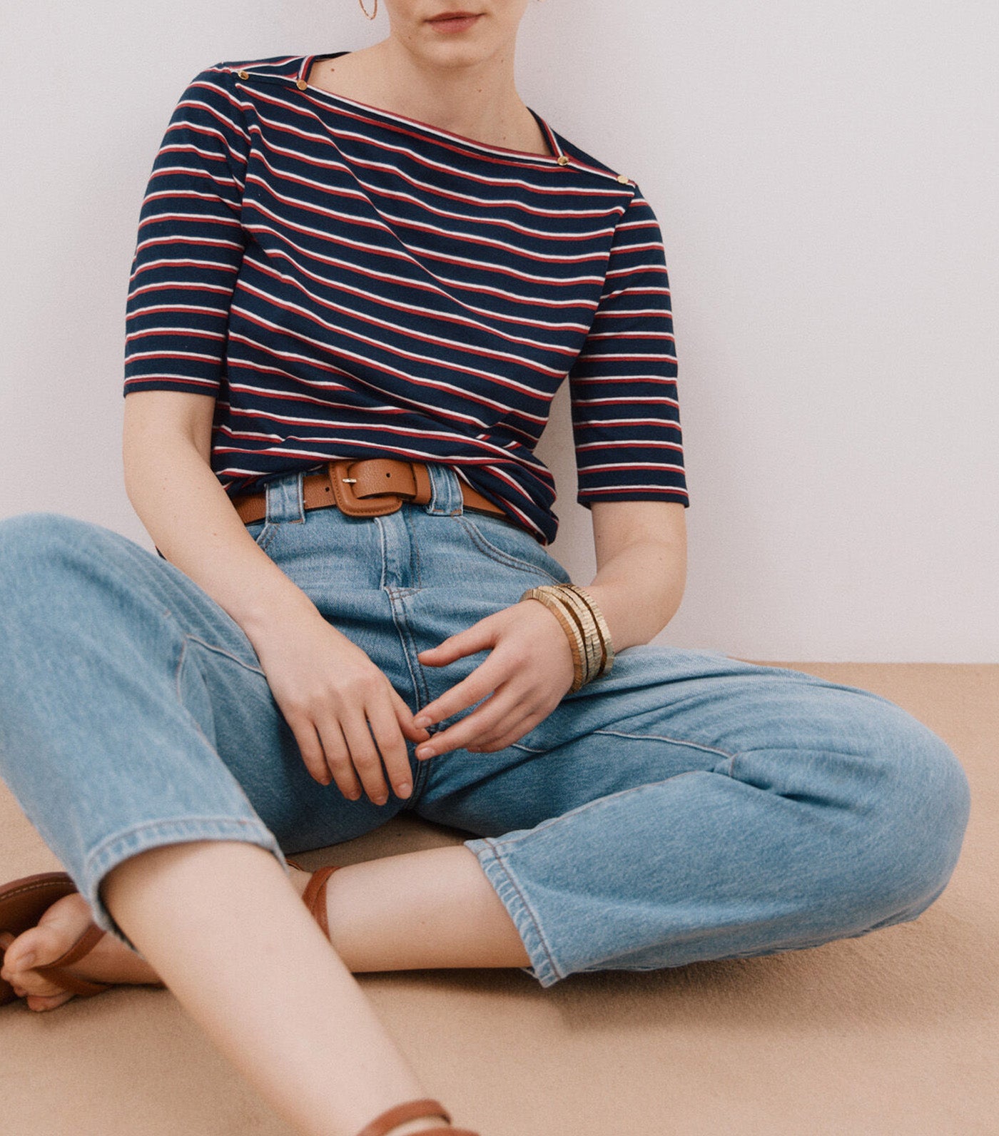 Essential Boat Neck T-Shirt