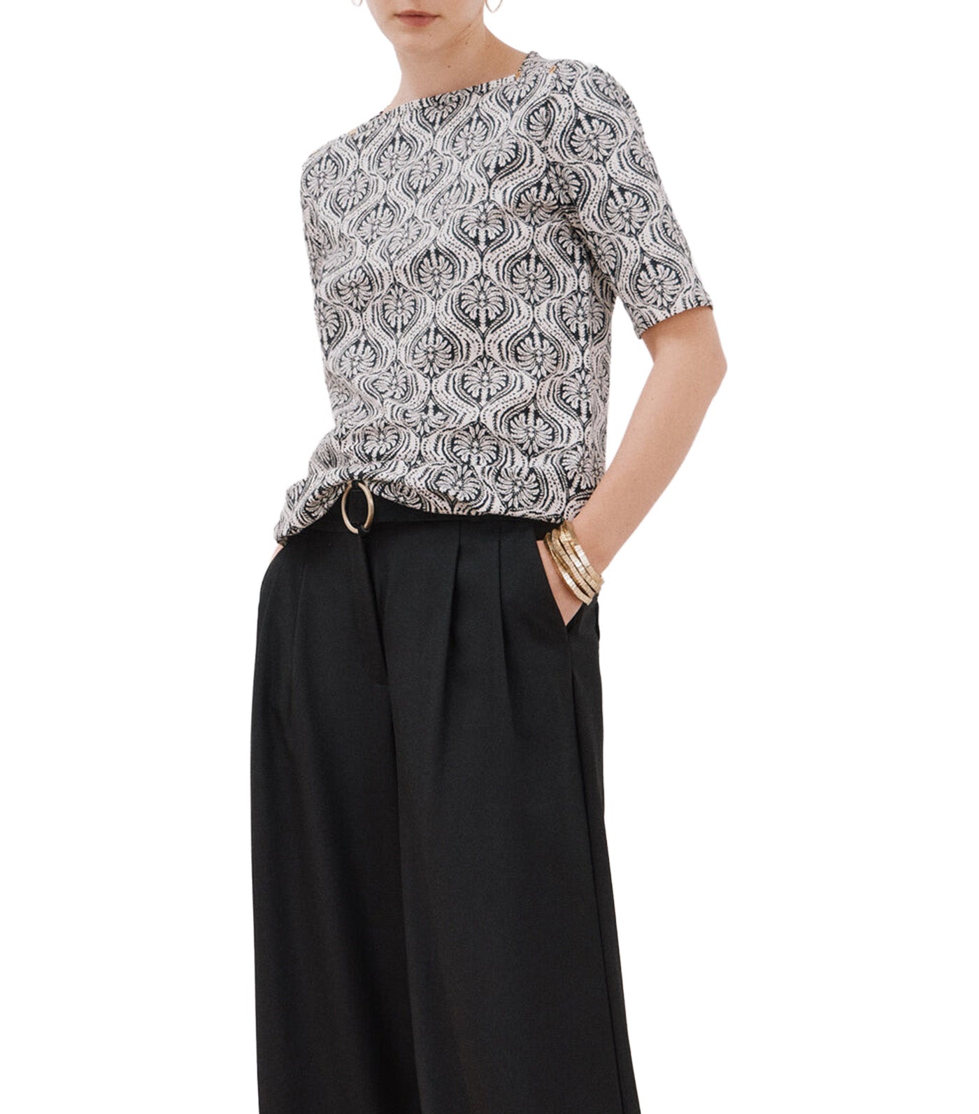 Essential Boat Neck T-Shirt