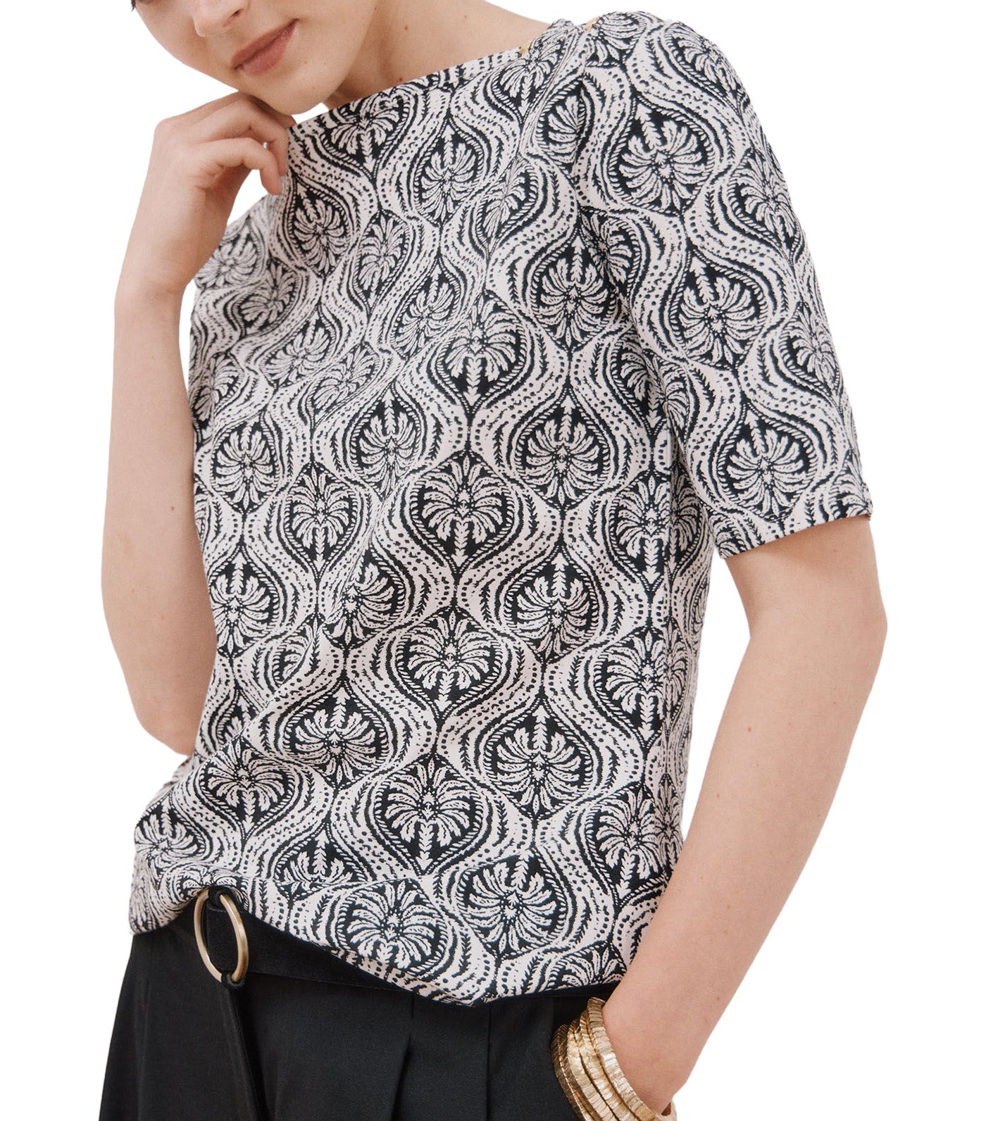 Essential Boat Neck T-Shirt