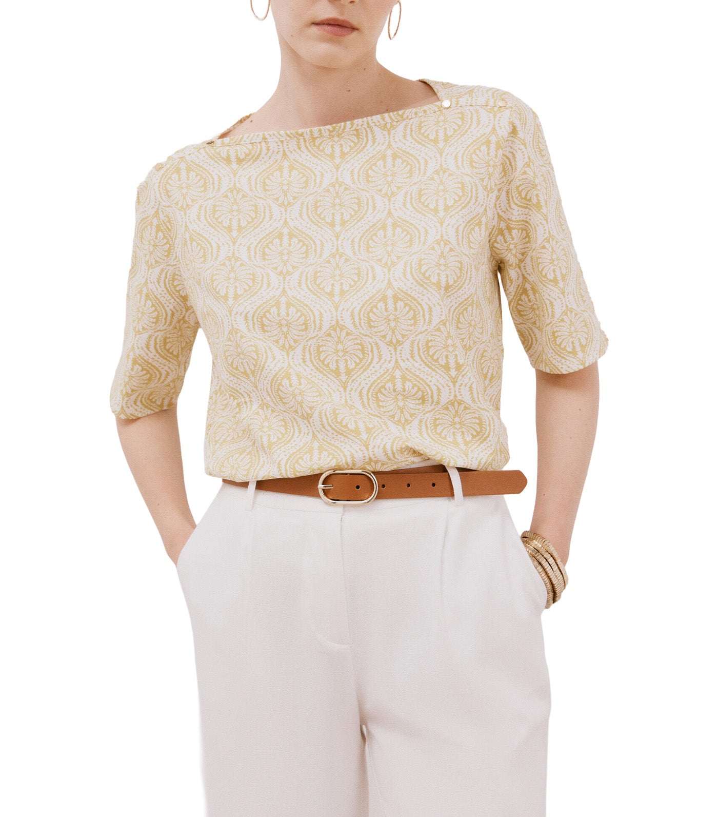 Essential Boat Neck T-Shirt