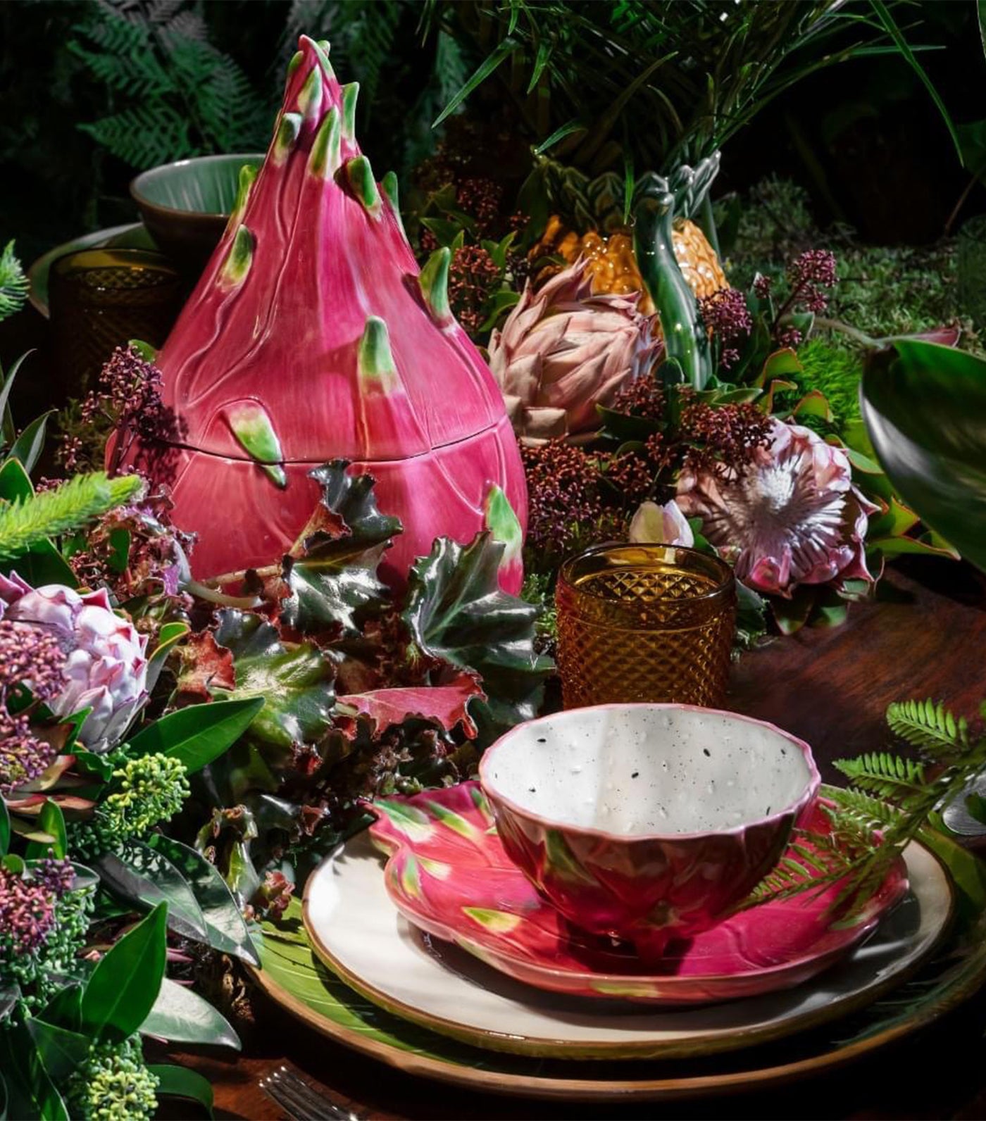 Tropical Fruit Tableware Collection - Pitaya