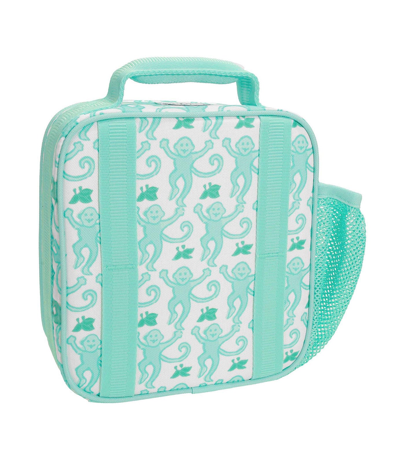 Mackenzie Roller Rabbit Aqua Monkey Classic Lunch Box