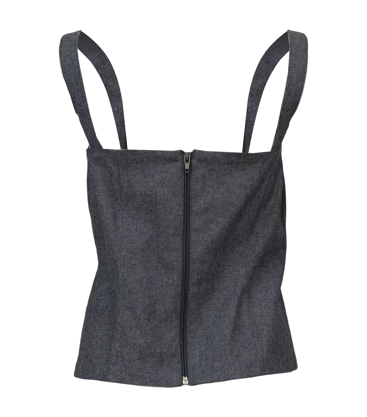 Lady Rustan Plia Pleated Blouse Gray