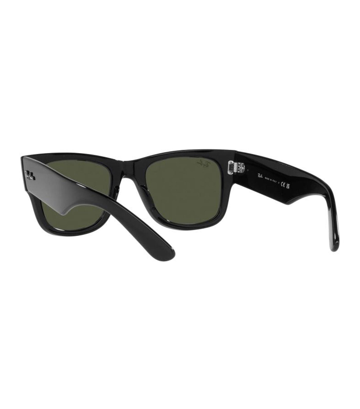 Mega Wayfarer Sunglasses 52 Black