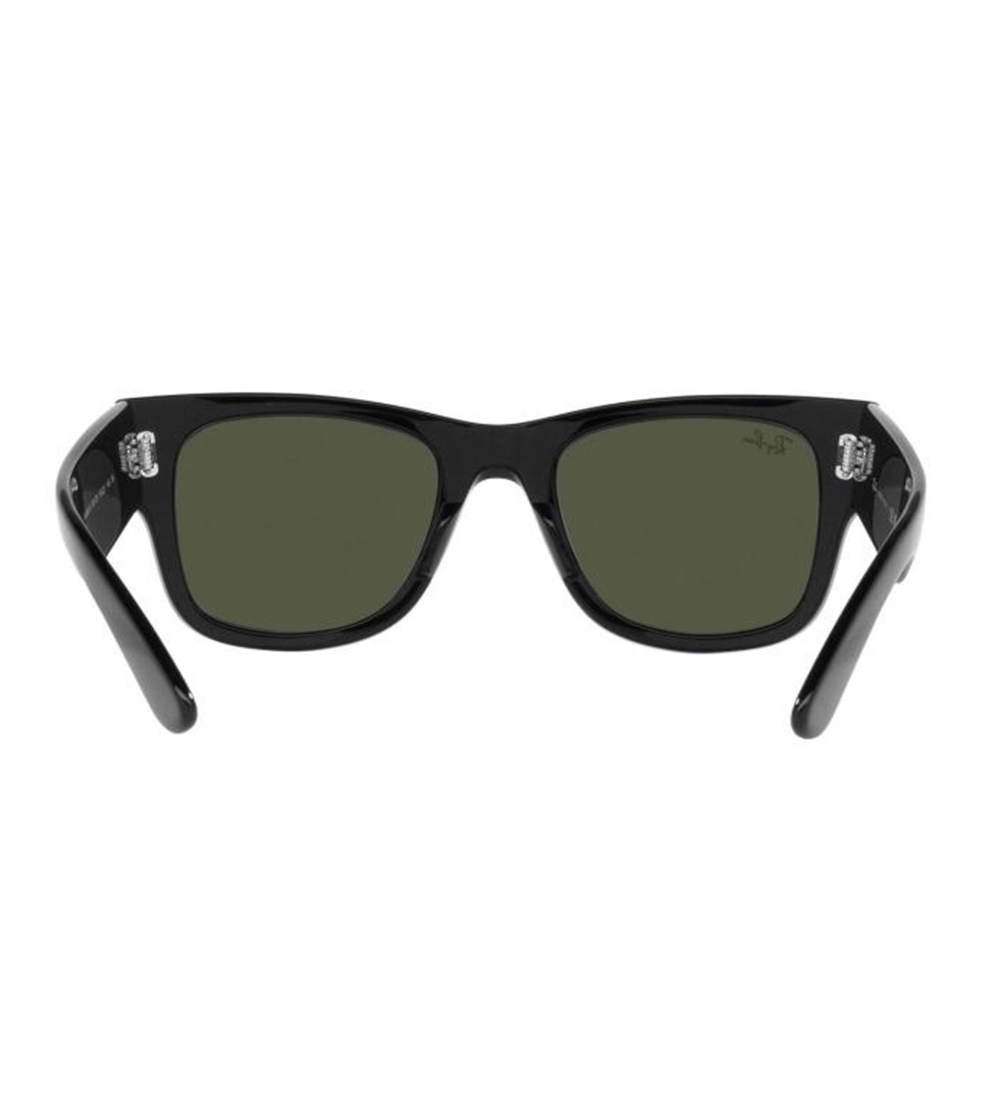 Mega Wayfarer Sunglasses 52 Black