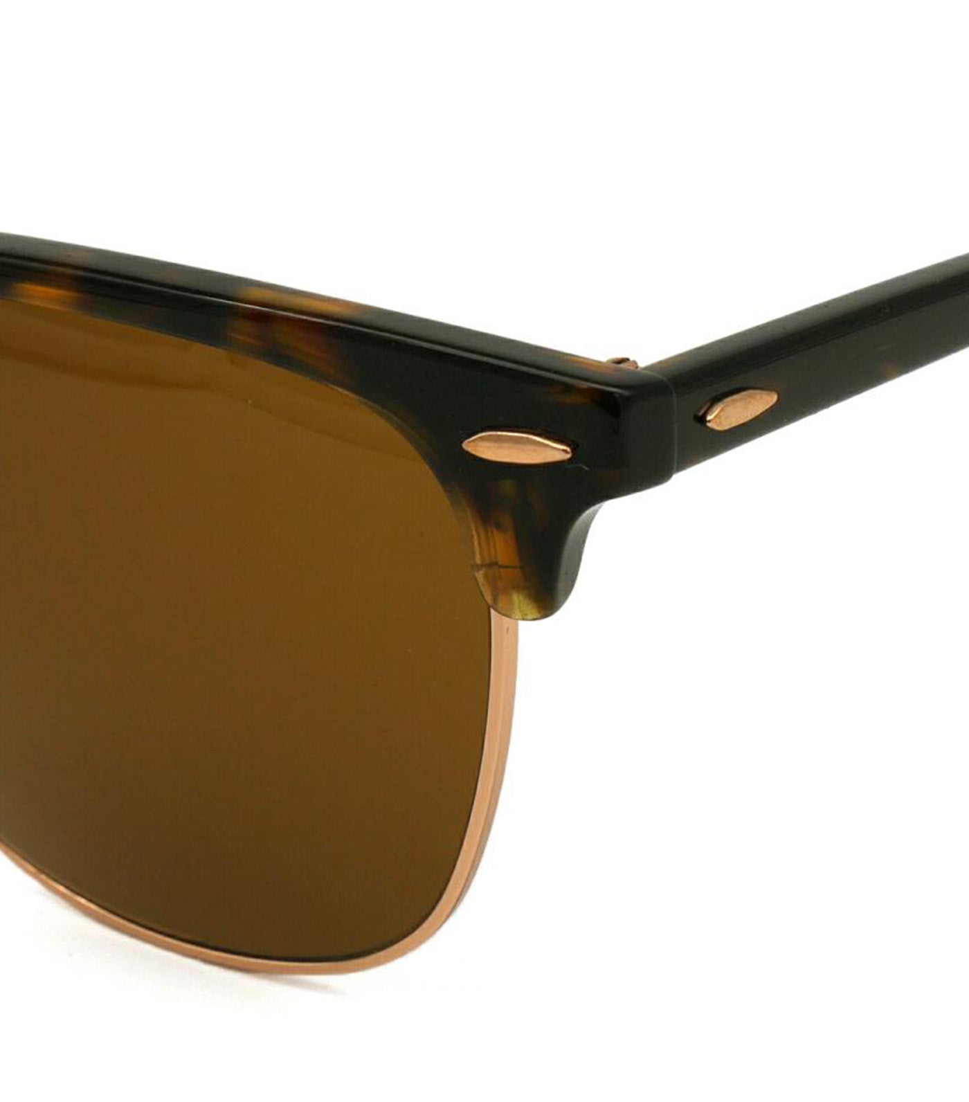 Clubmaster Marble 55 Sunglasses Brown