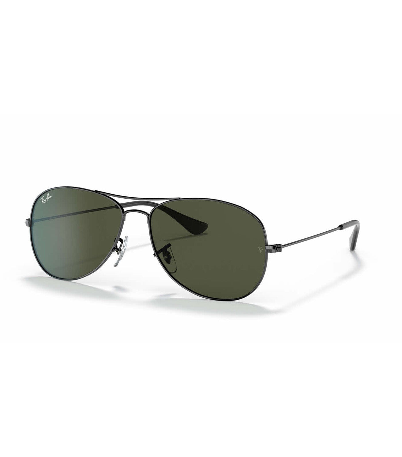 RB3362 Cockpit Sunglasses Metal and Green