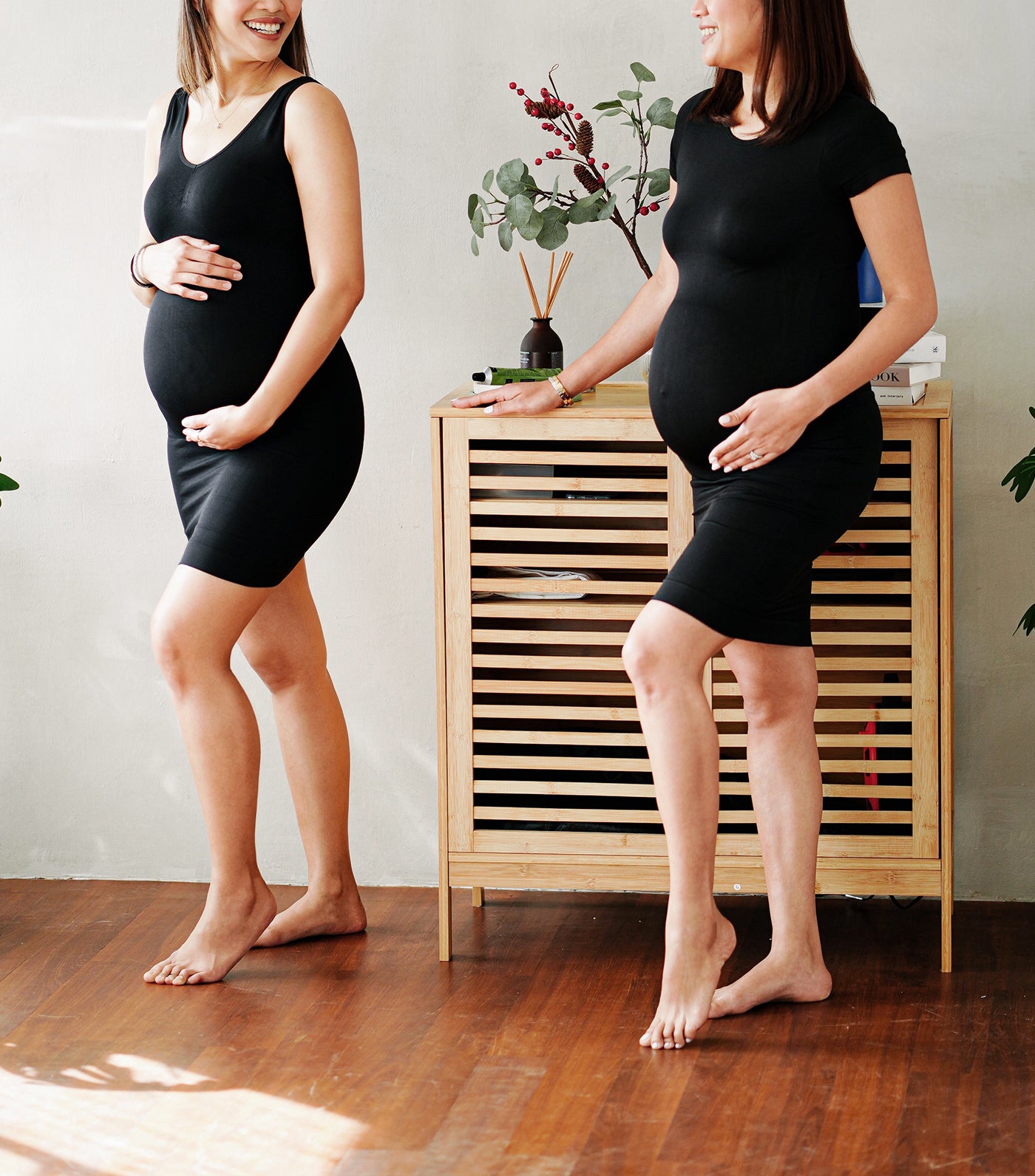 Maternity Lift and Support Dress - Black