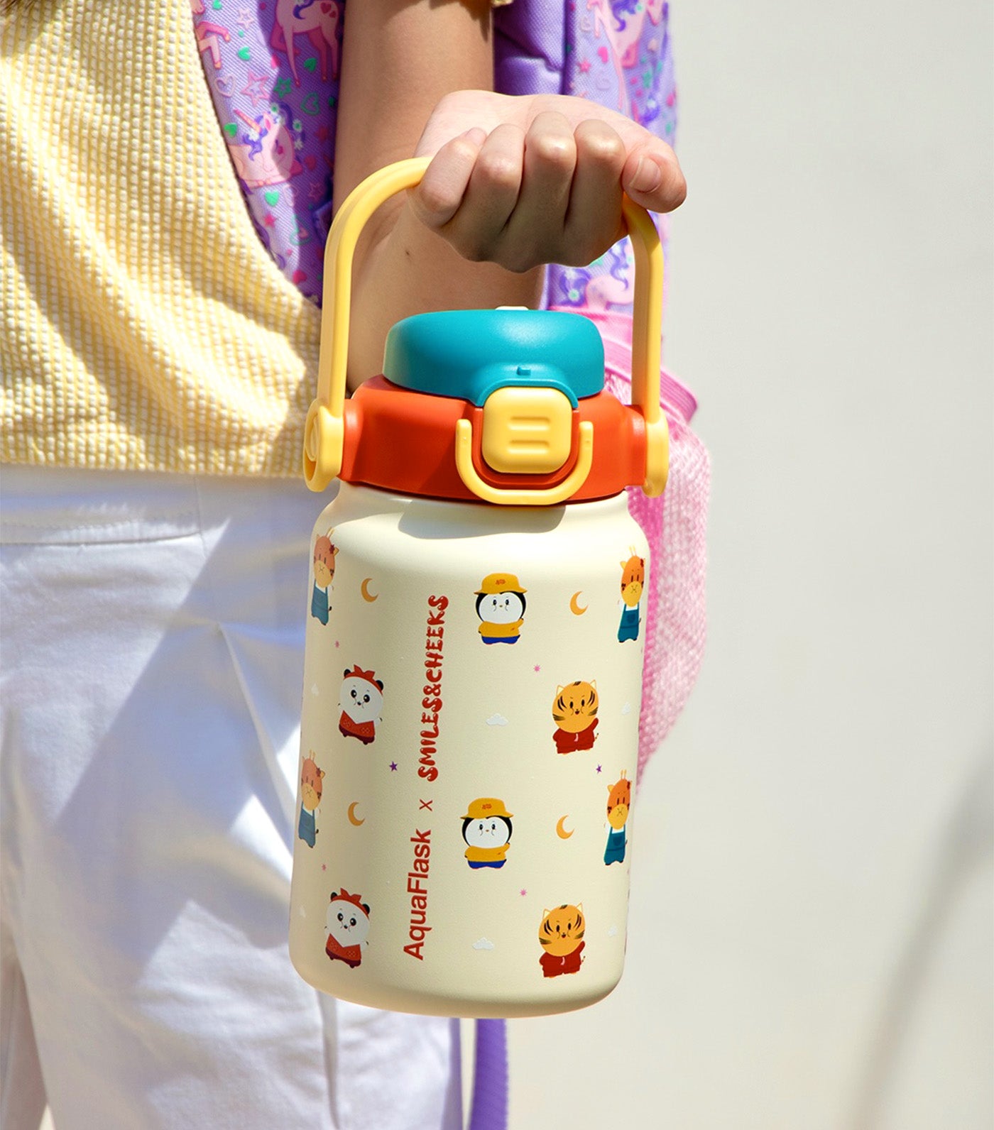 AquaFlask x Smiles&Cheeks Collection Chubbi Jug 40oz 
