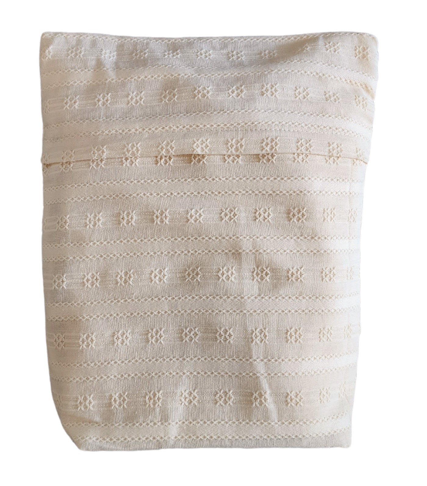 Poncho Nursing Cover with Stiffener Long Sleeves Textured Cotton