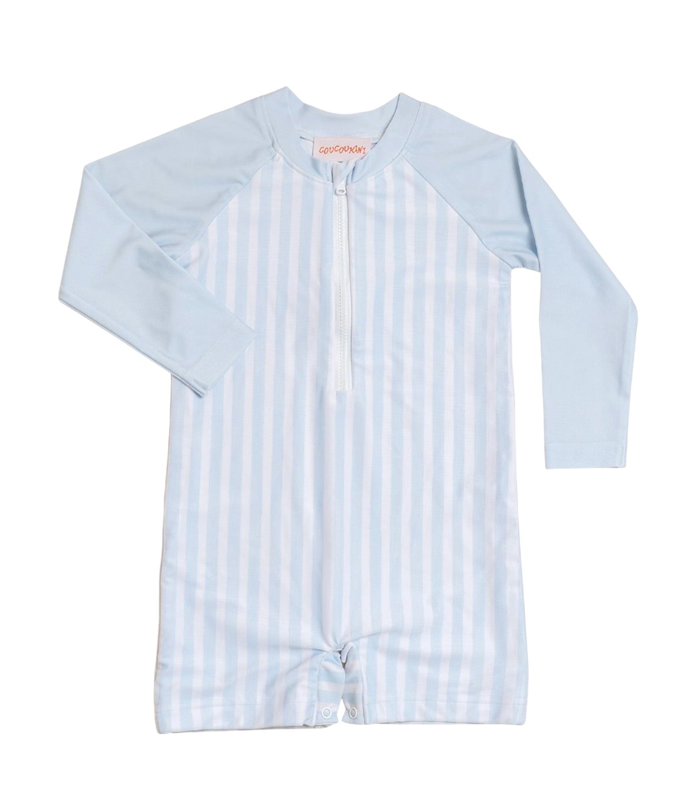 Long Sleeved Rashsuit Blue Stripes