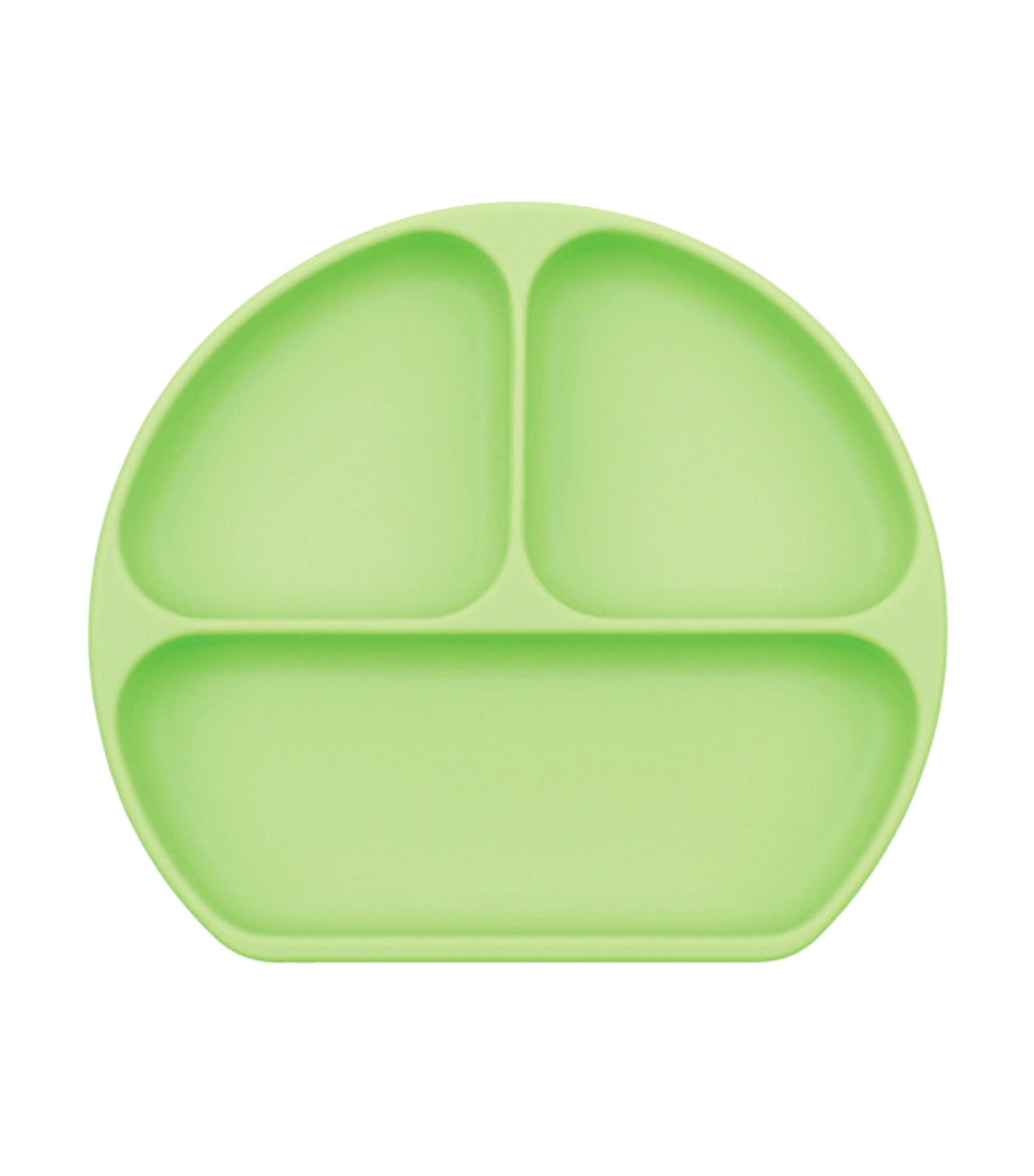 Silicone Grip Dish Green