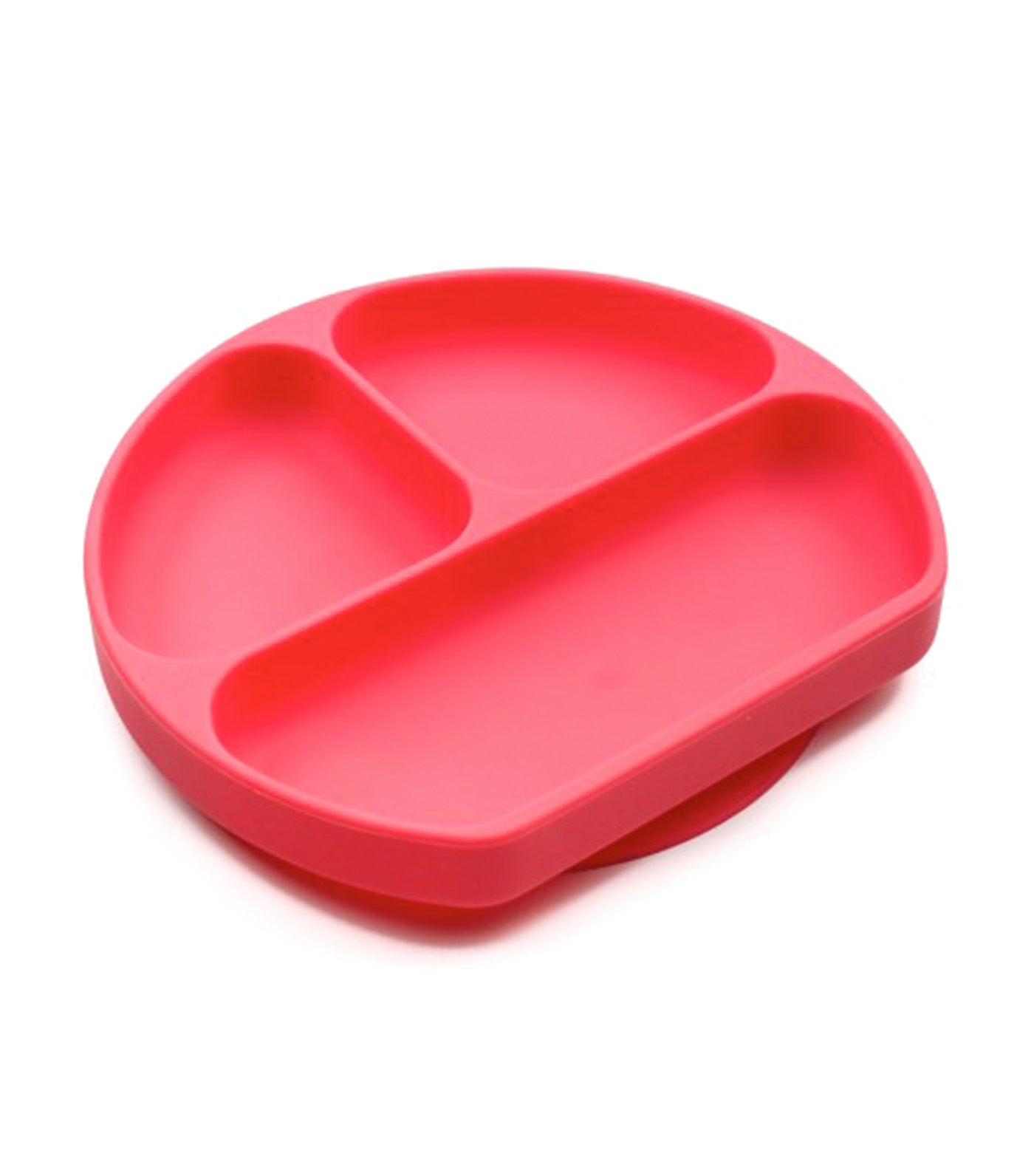 Silicone Grip Dish Red