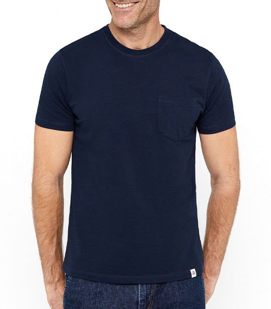 Basic Pocket T-Shirt Navy