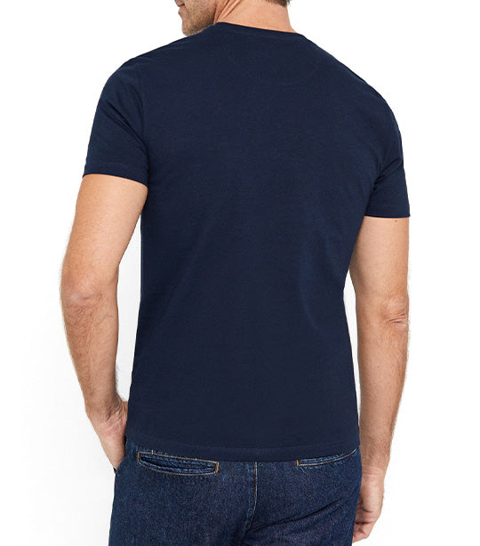 Basic Pocket T-Shirt Navy