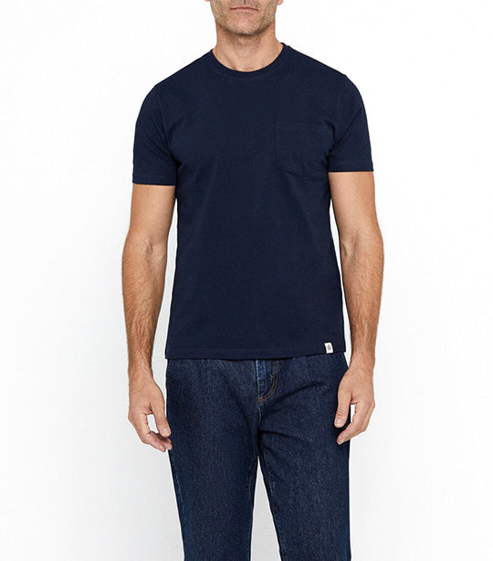 Basic Pocket T-Shirt Navy