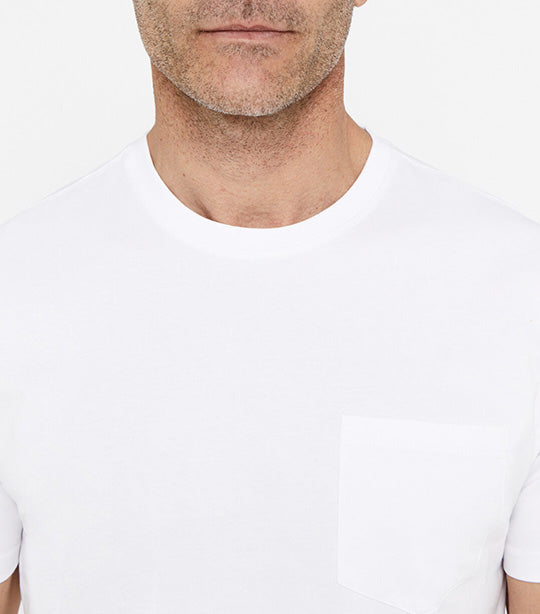 Basic Pocket T-Shirt Basic White