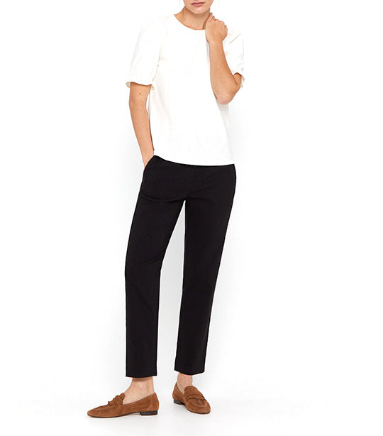 Skinny-fit Trousers Black