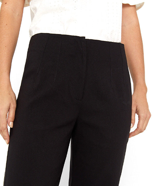 Skinny-fit Trousers Black